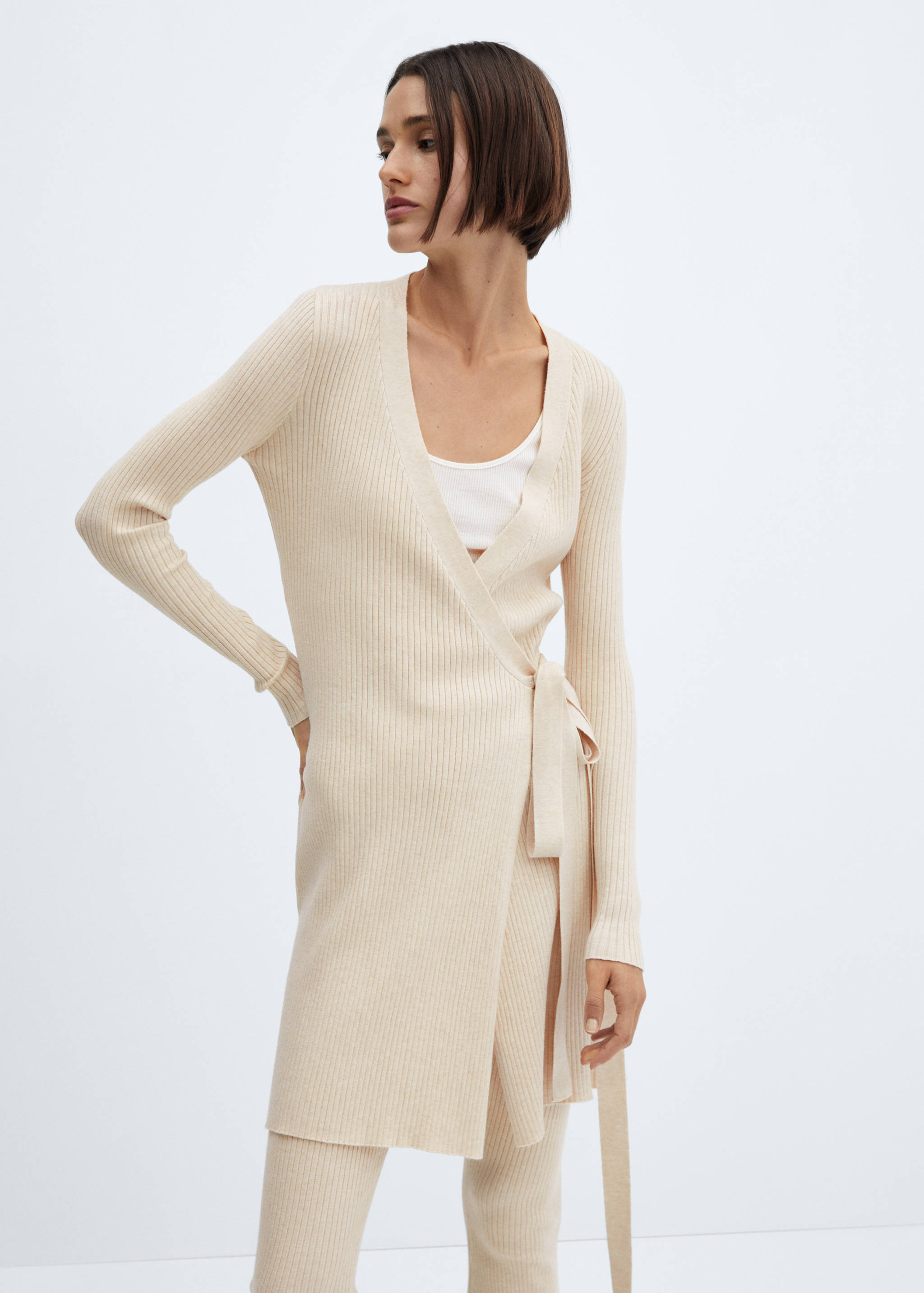 Wideleg-Hose mit Rippmuster - Detail des Artikels 1