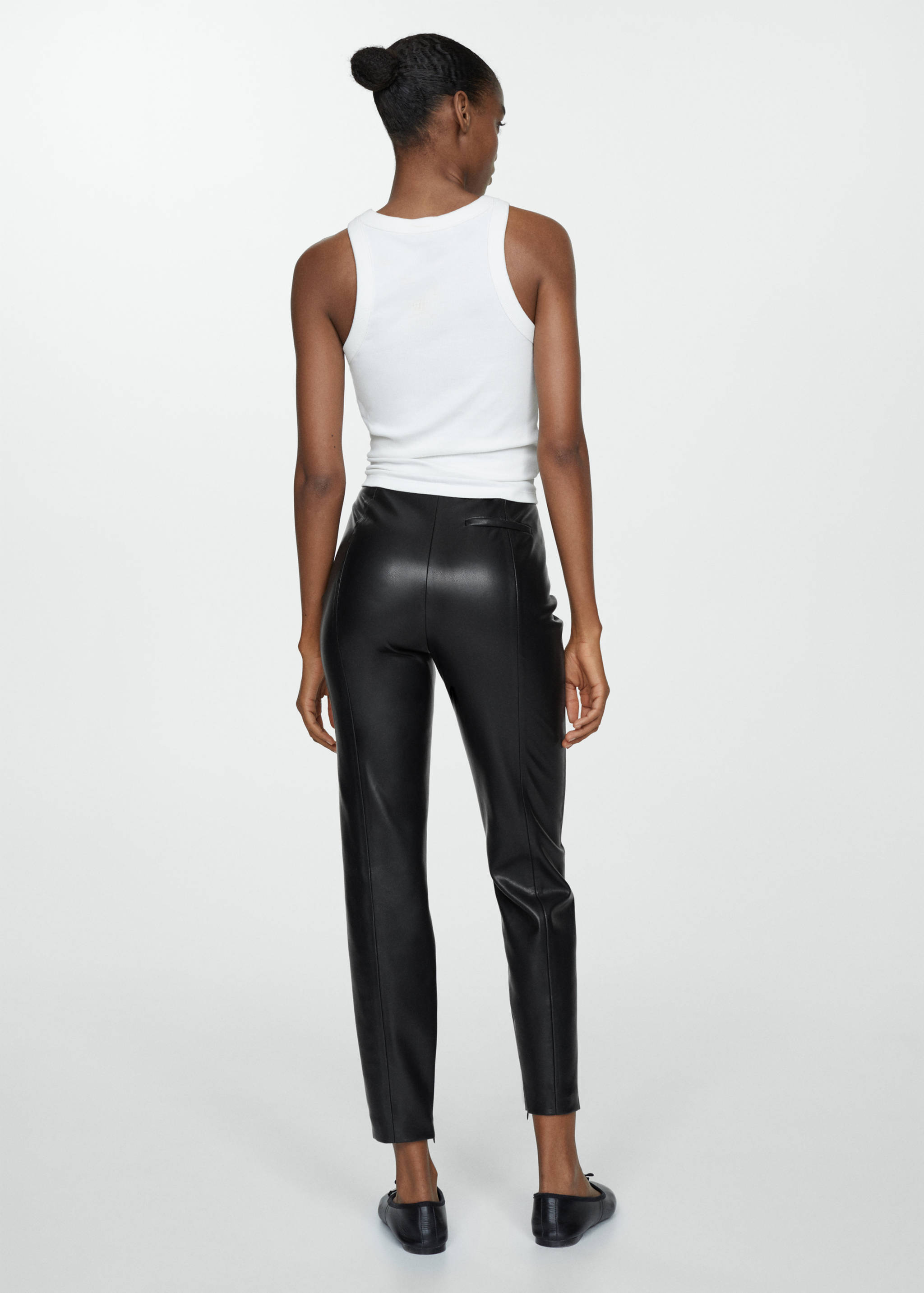 Leggings efecto piel aberturas - Reverso del artículo