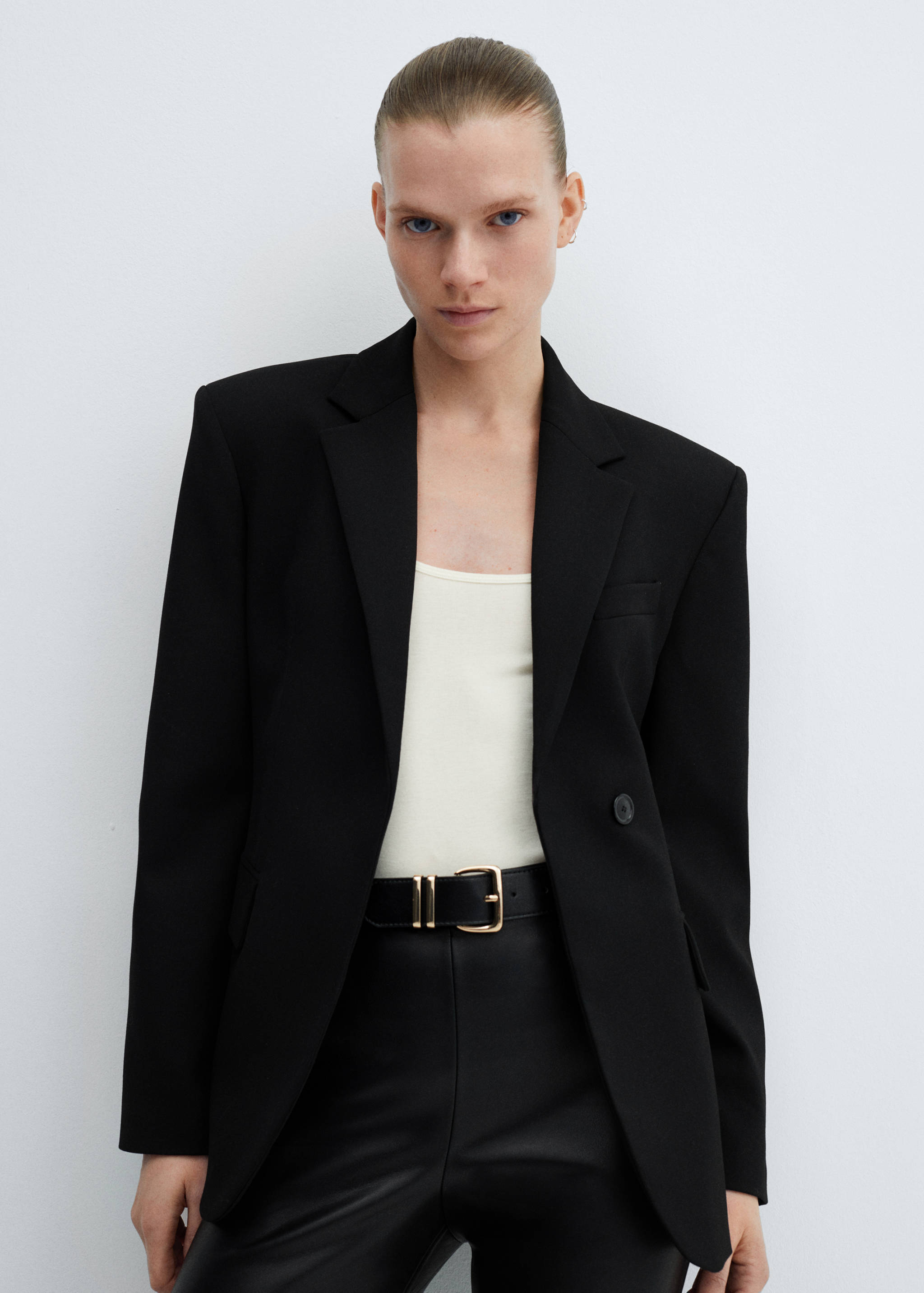 Leggings efecto piel aberturas - Detalle del artículo 1