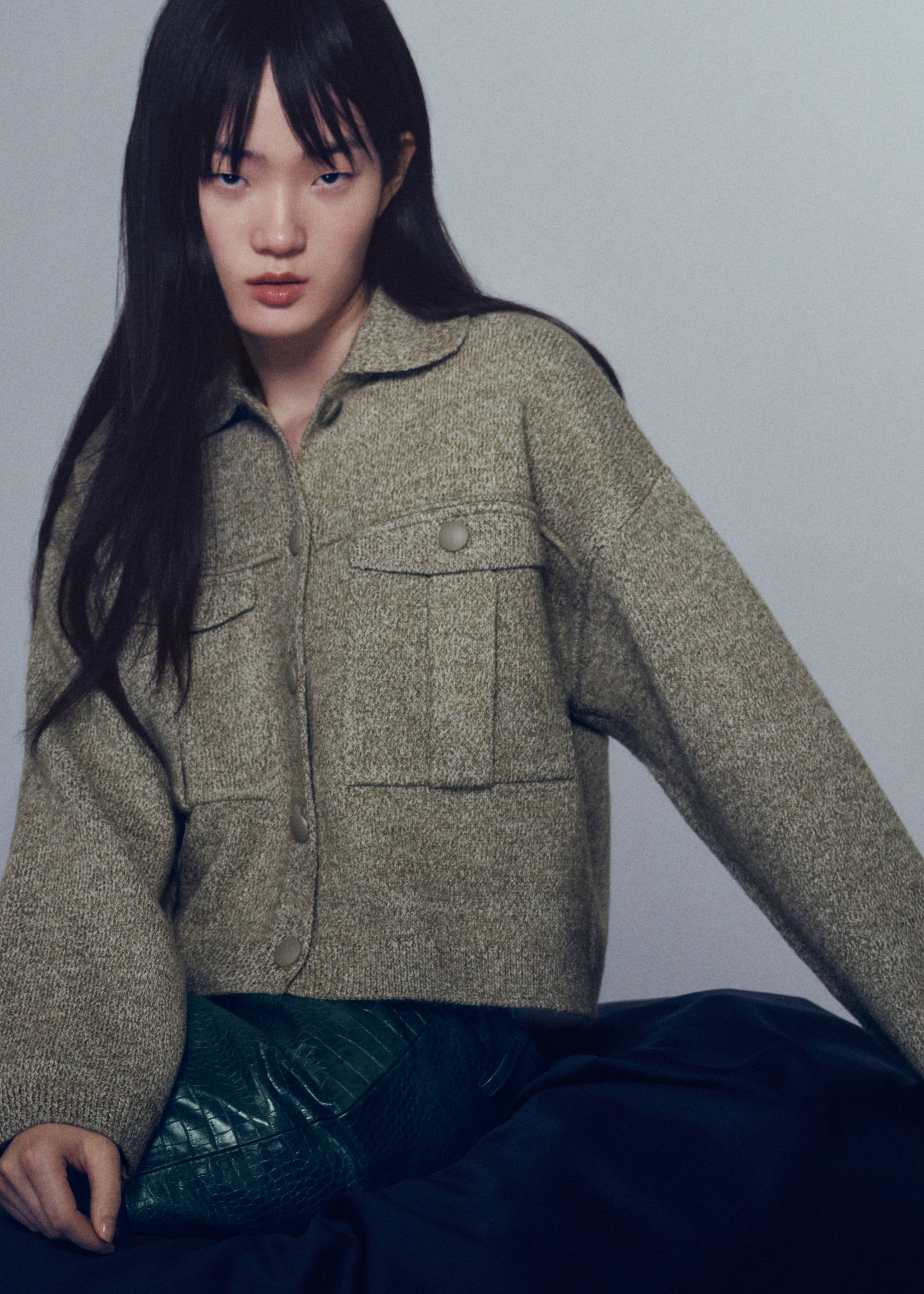 Pocket knit jacket - Details of the article 7