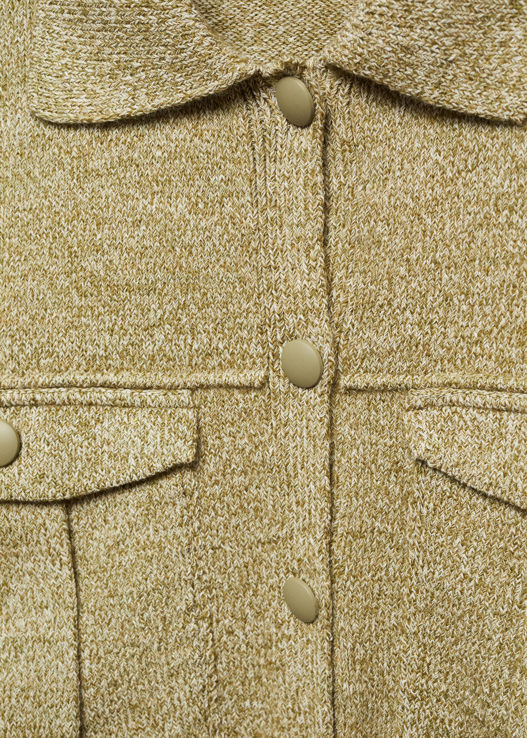 Pocket knit jacket - Details of the article 8