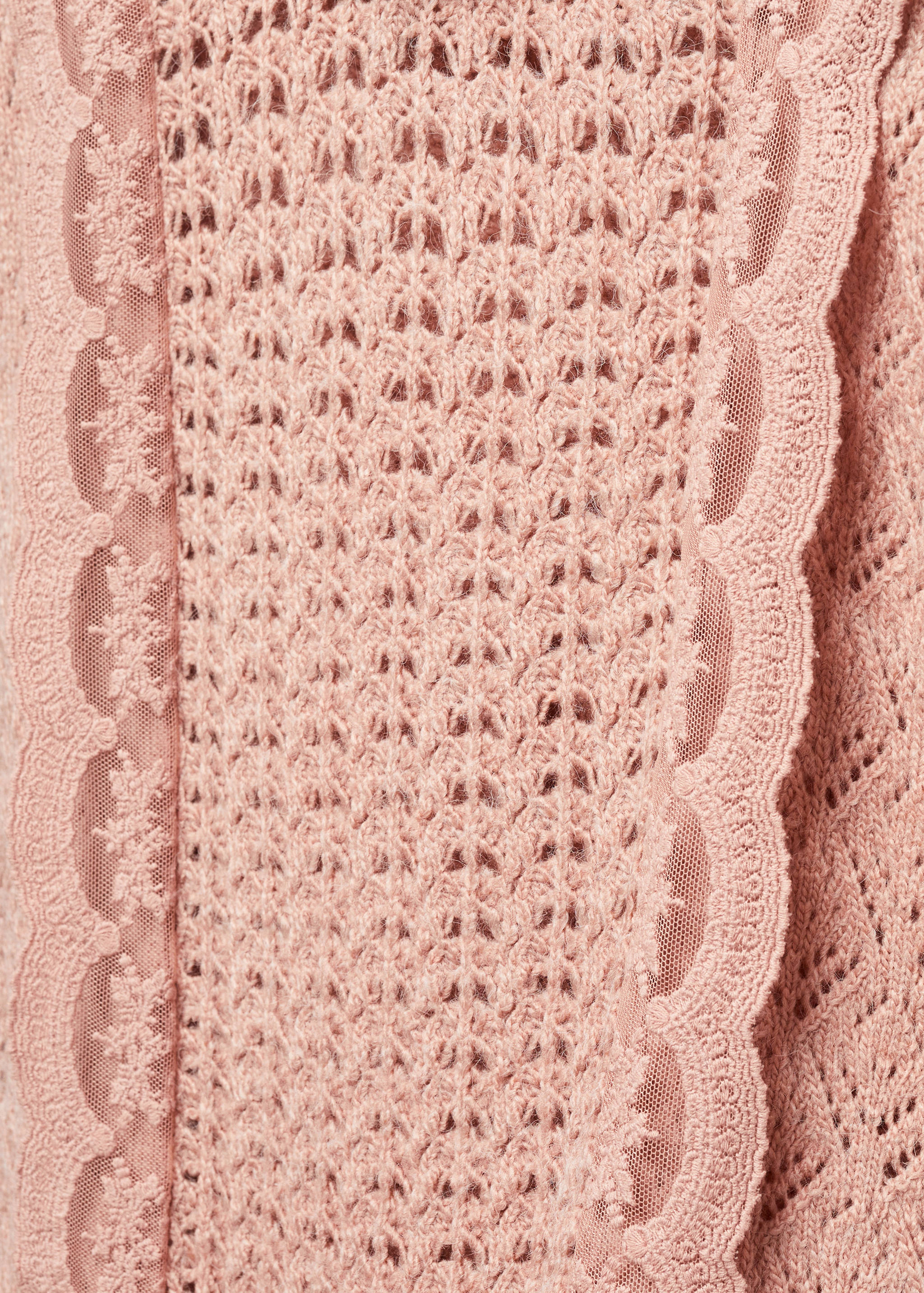 Ruffled openwork gilet - Details of the article 8