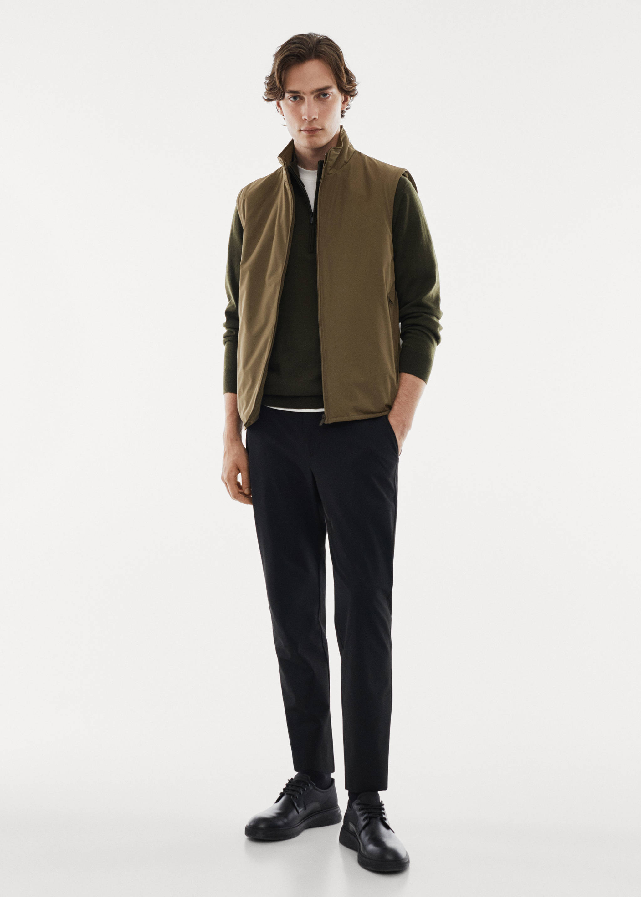 Chaleco ligero acolchado water-repellent - Plano general