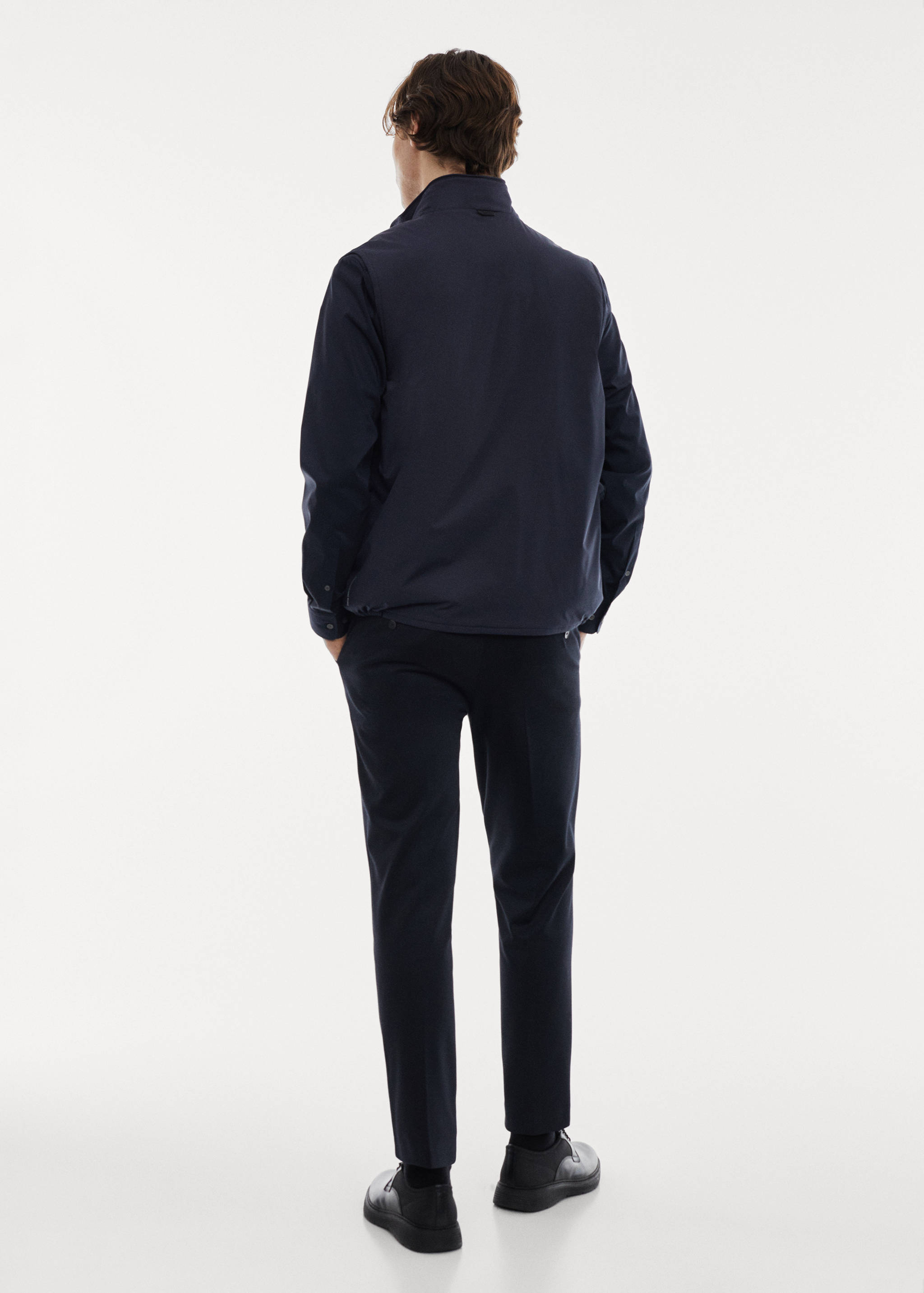 Chaleco ligero acolchado water-repellent - Reverso del artículo