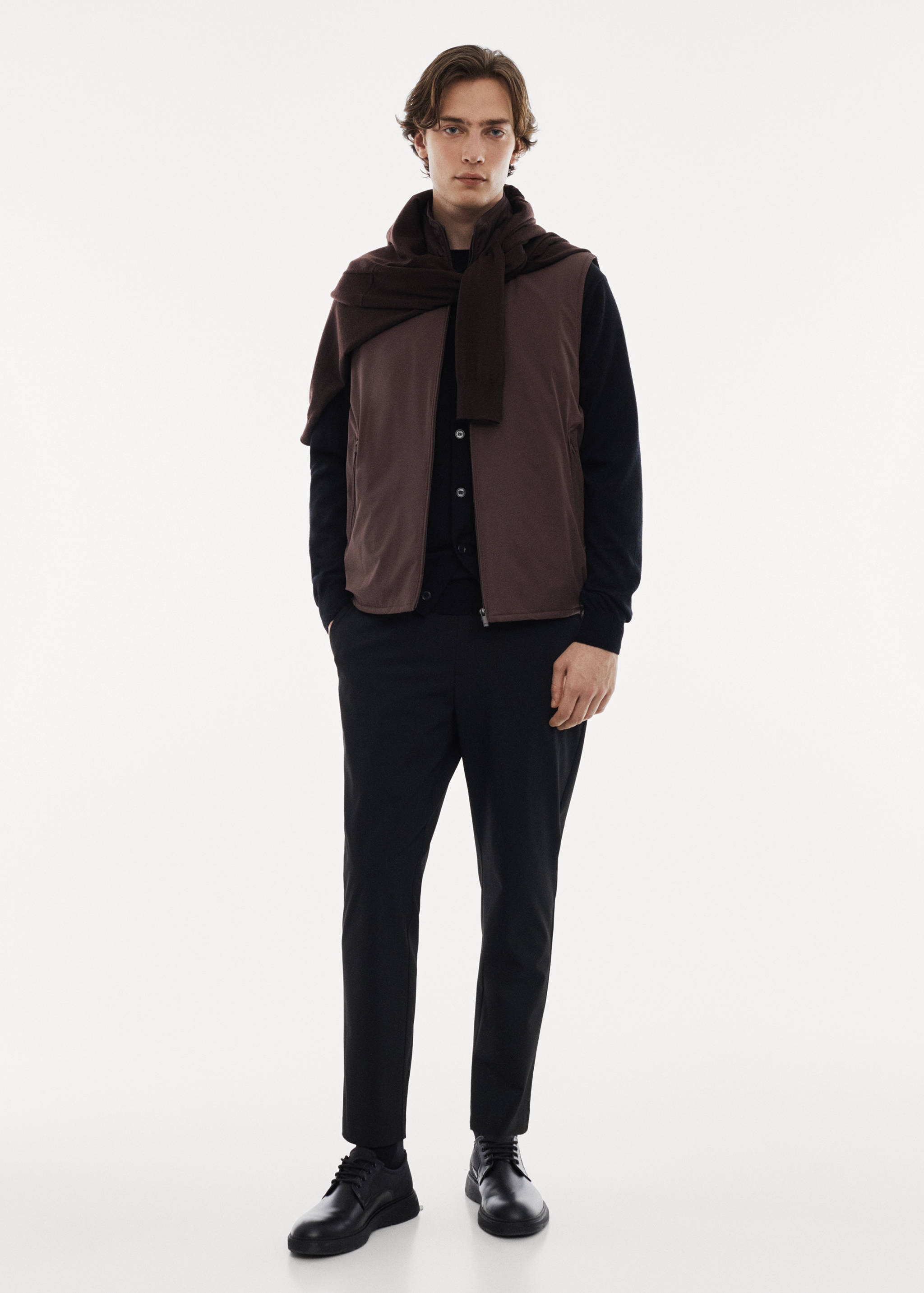 Chaleco ligero acolchado water-repellent - Plano general