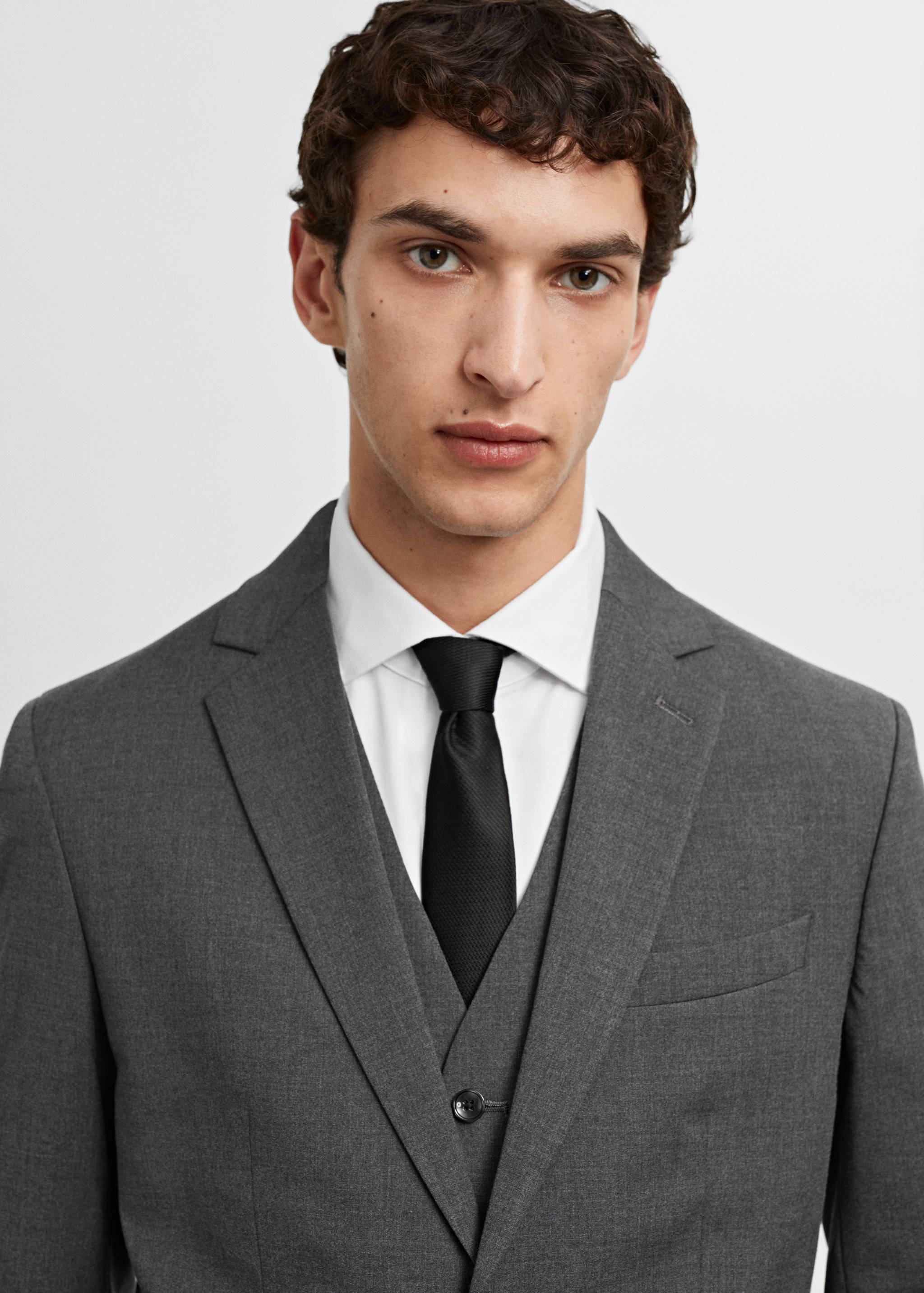 Veste costume slim-fit tissu comfort stretch - Détail de l'article 1