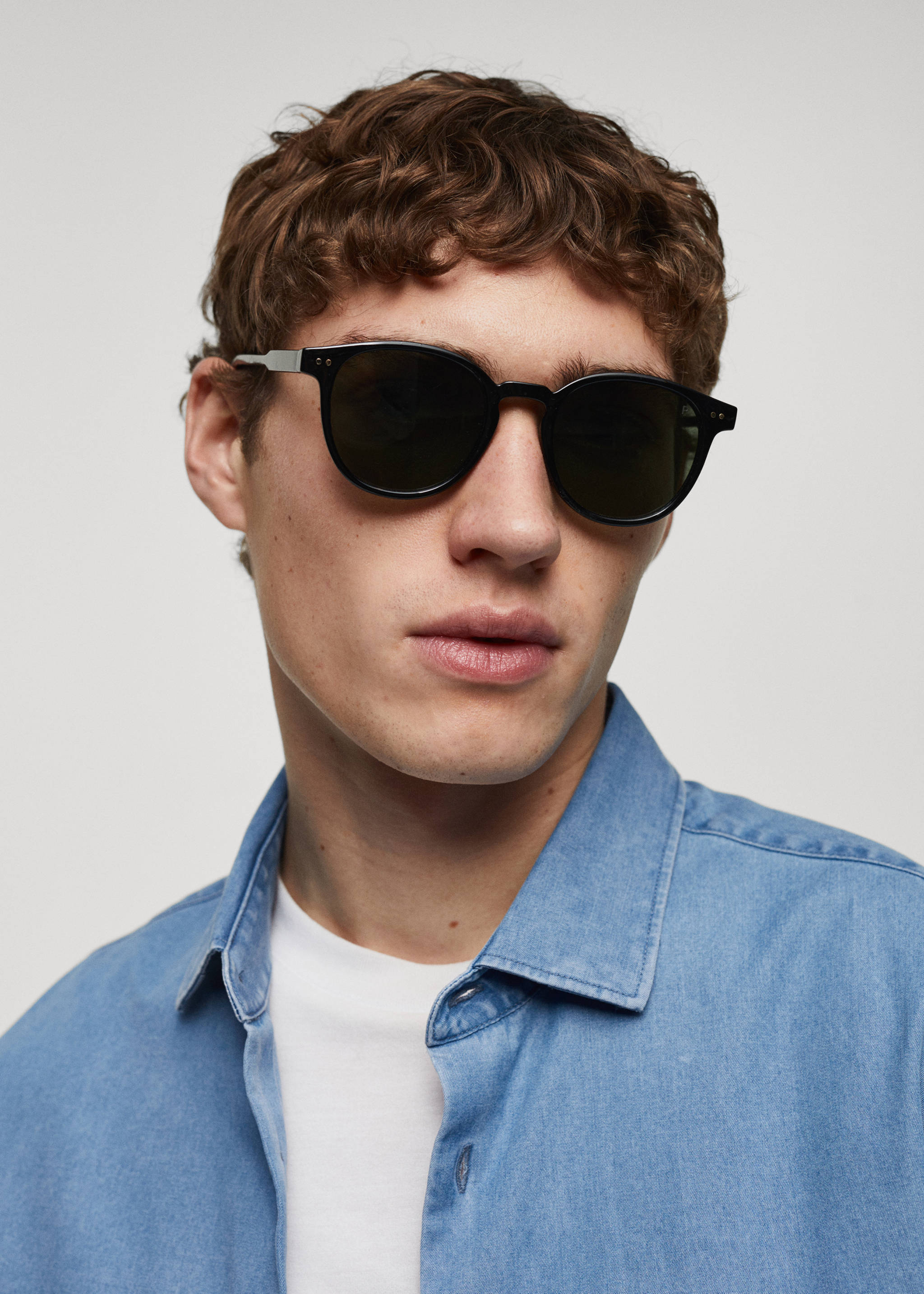 Chemise regular-fit chambray coton - Détail de l'article 3