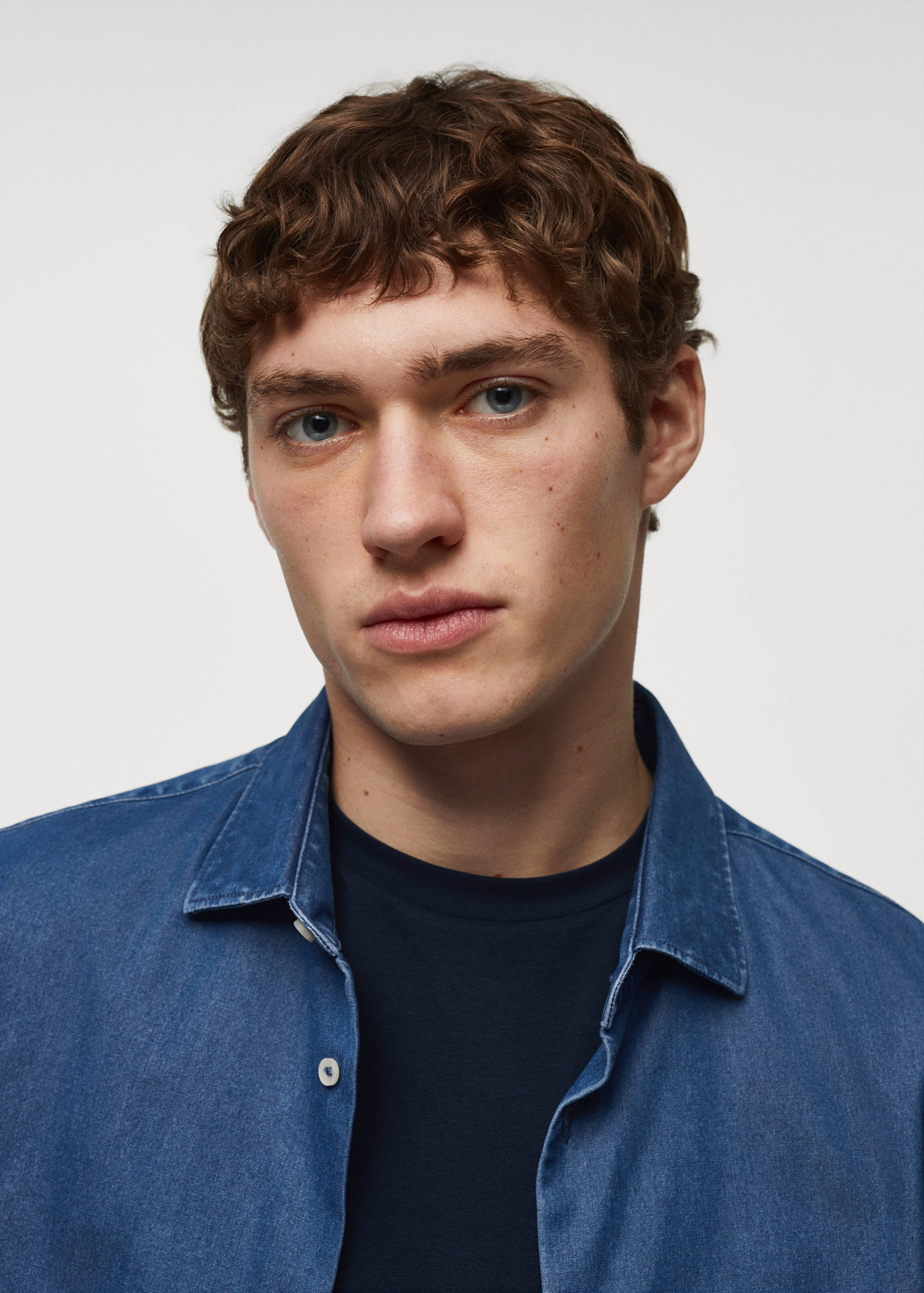 Chemise regular-fit chambray coton - Détail de l'article 3