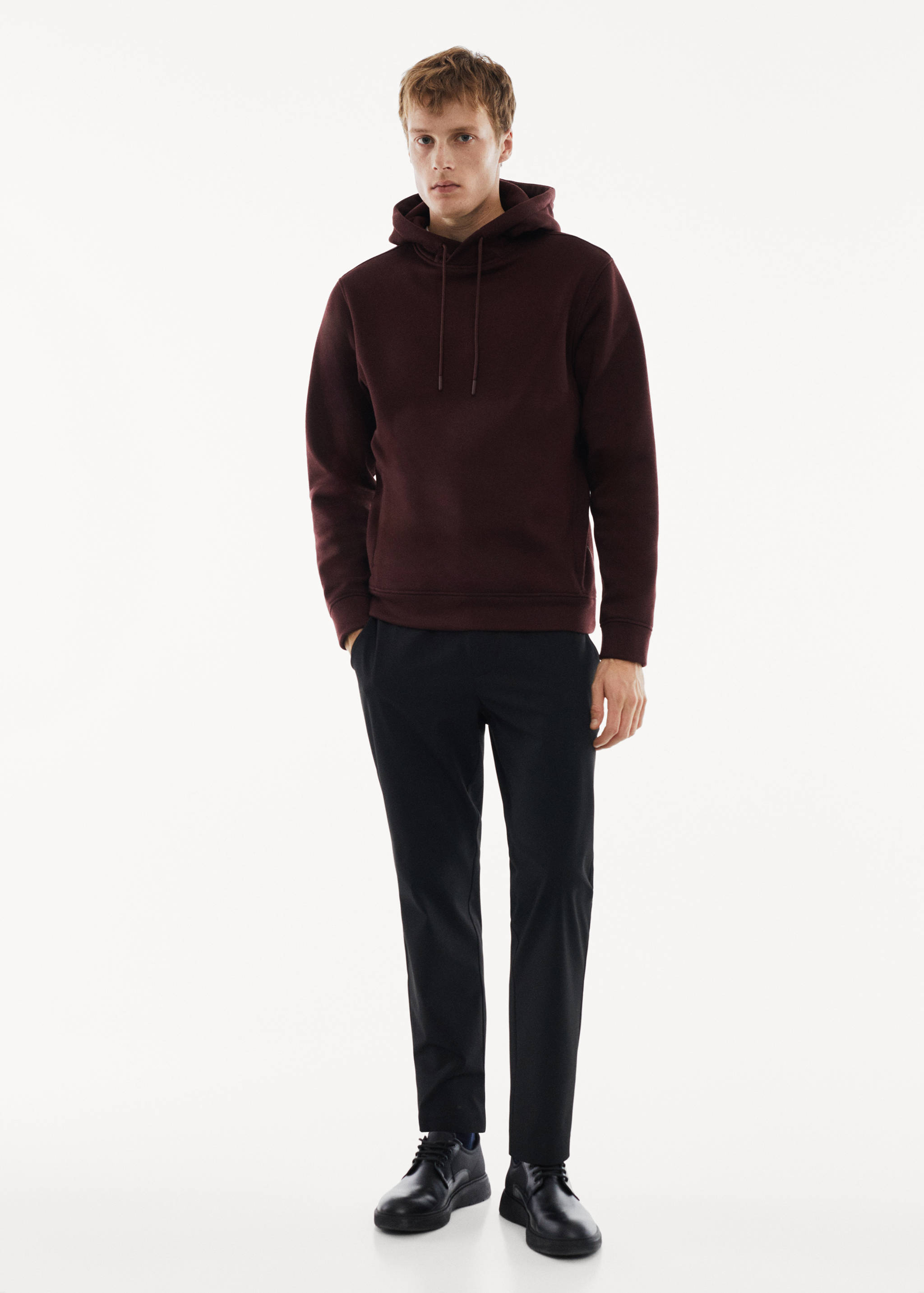 Breathable structured sweatshirt - General plane