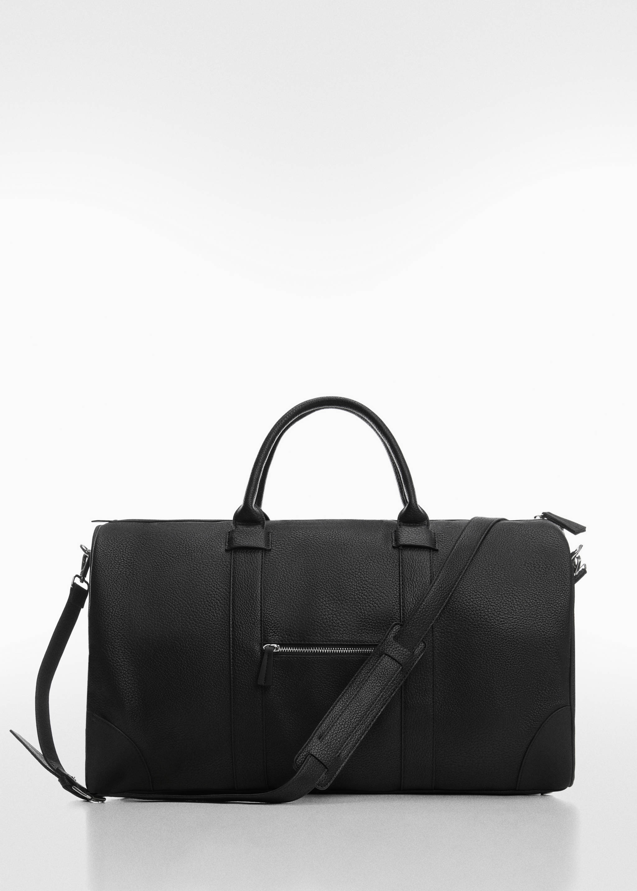 Patent faux-leather bowling bag - Article without model