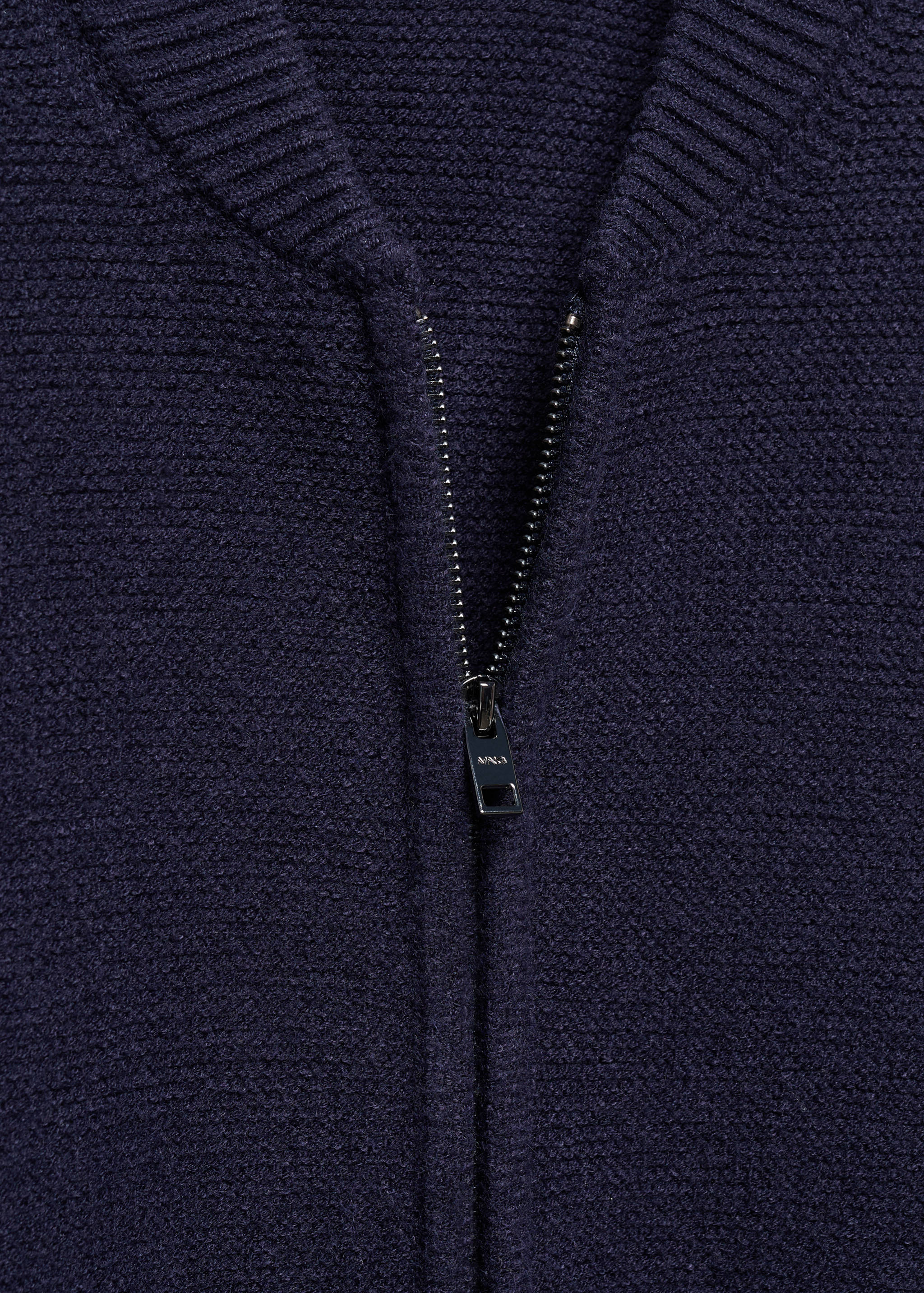 Zipped knit cardigan - Details of the article 8