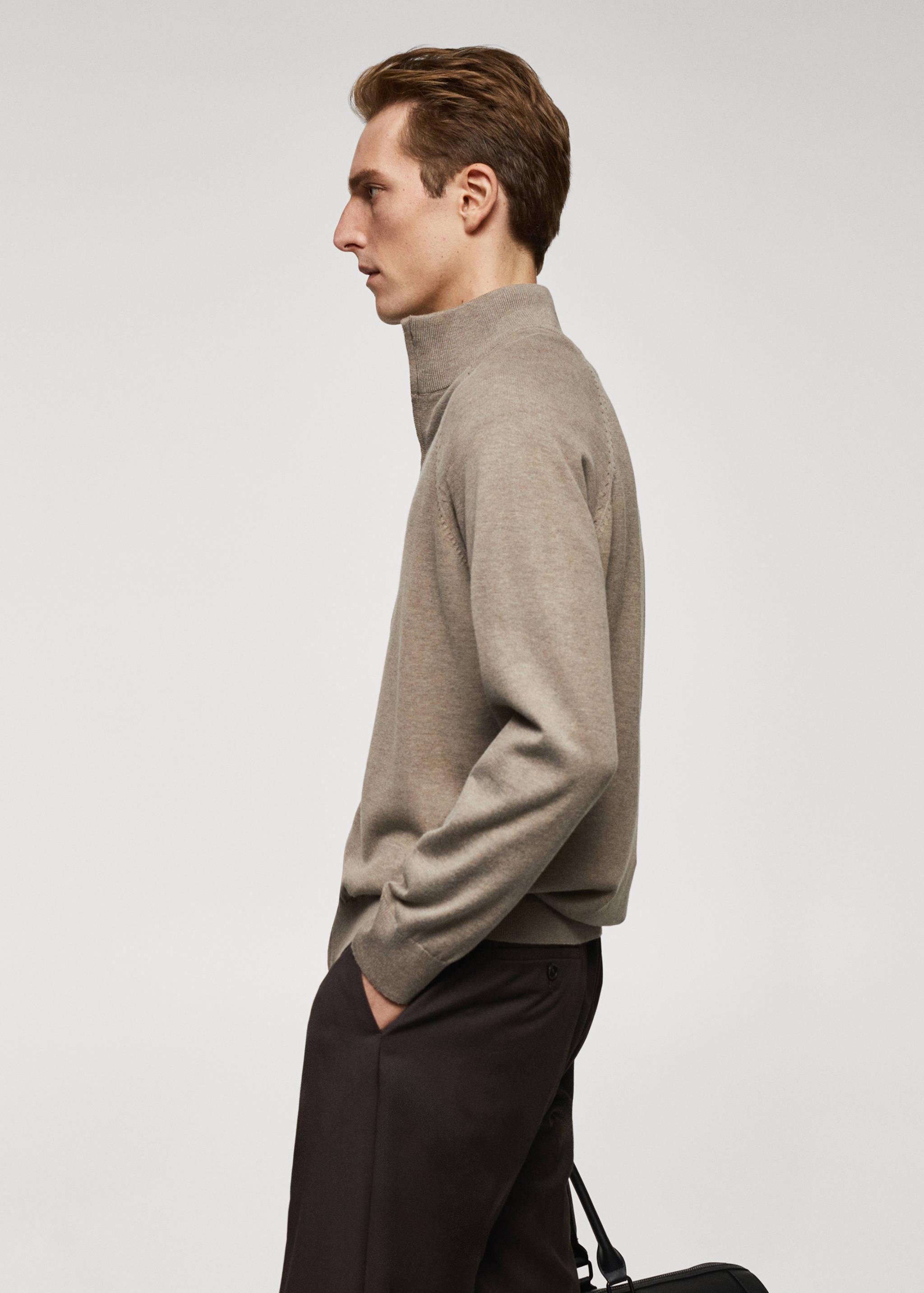 Cardigan coton zippé - Détail de l'article 2