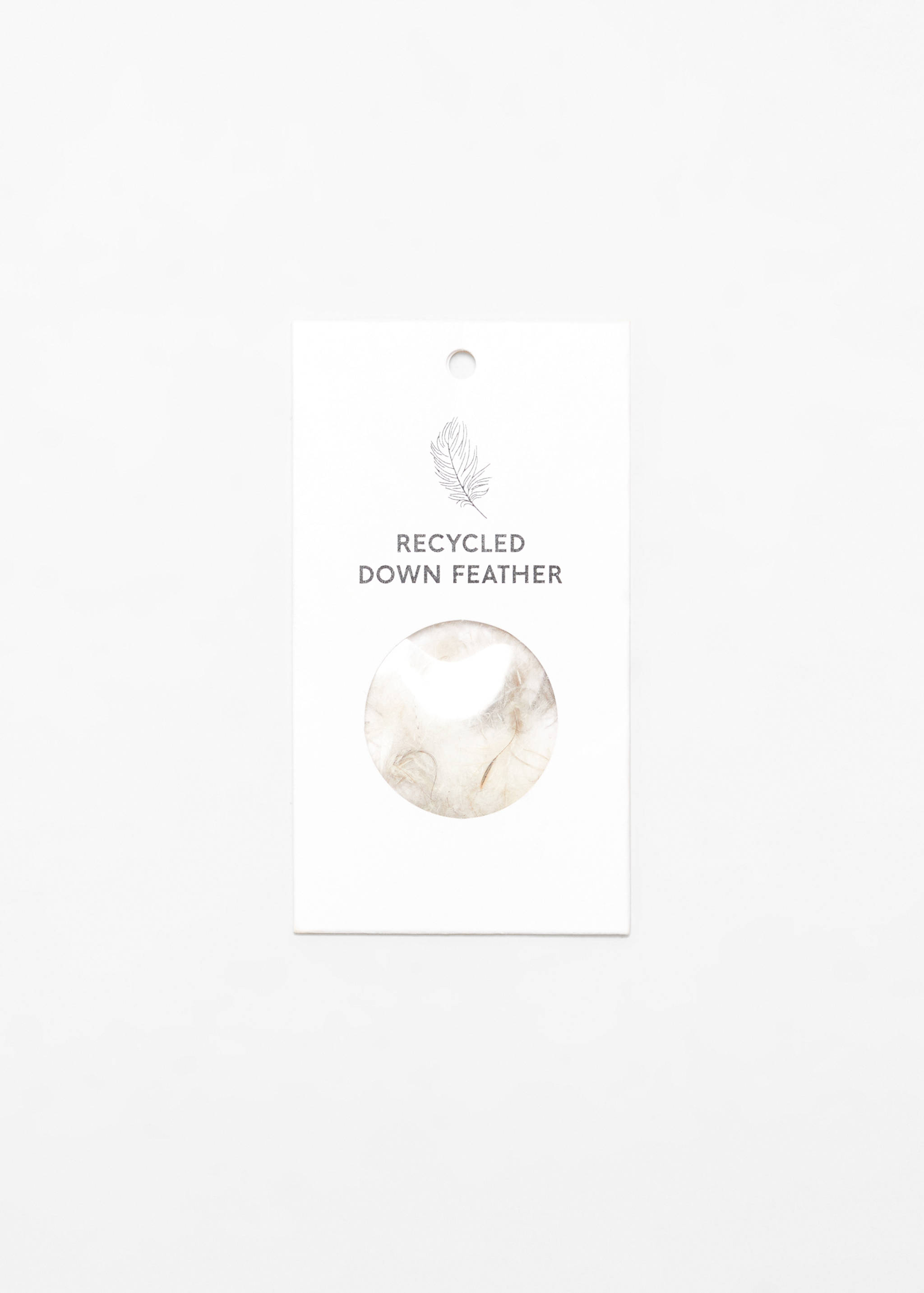 长款间棉羽绒服 - null