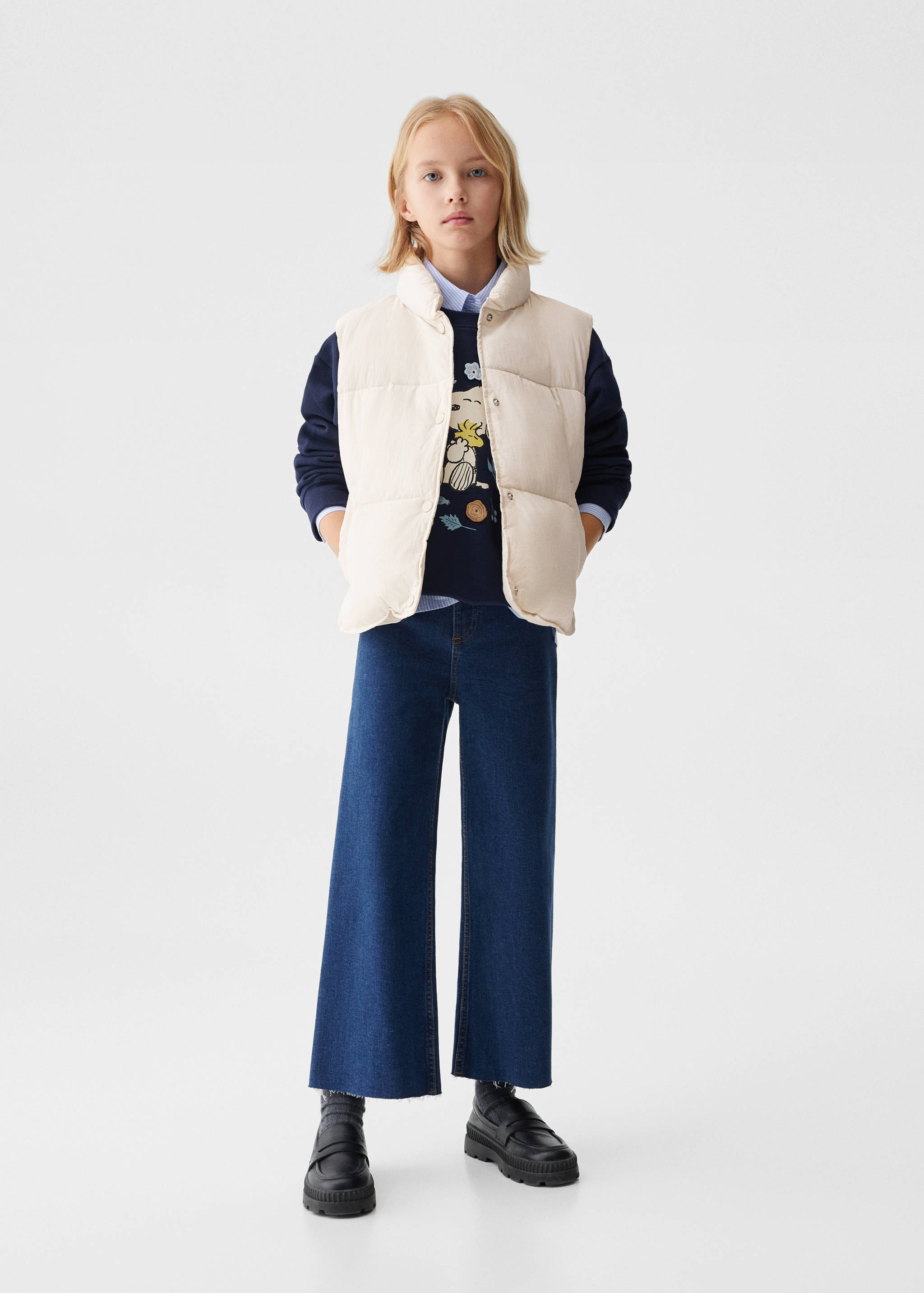 Gilet matelassé - Plan général