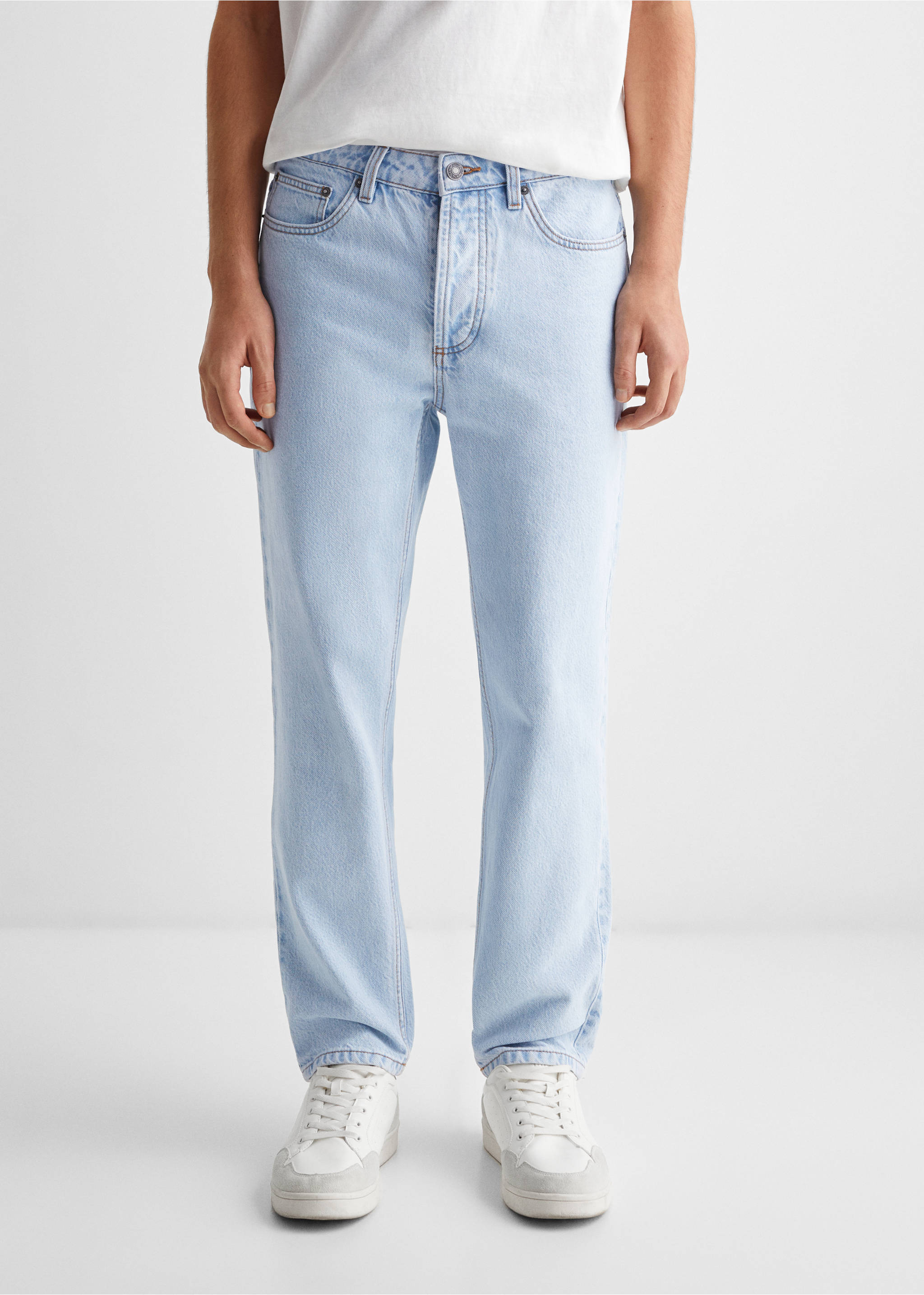 Джинсы regular fit - Деталь изделия 3, Светло-синий. Ref: 67070658-00.
