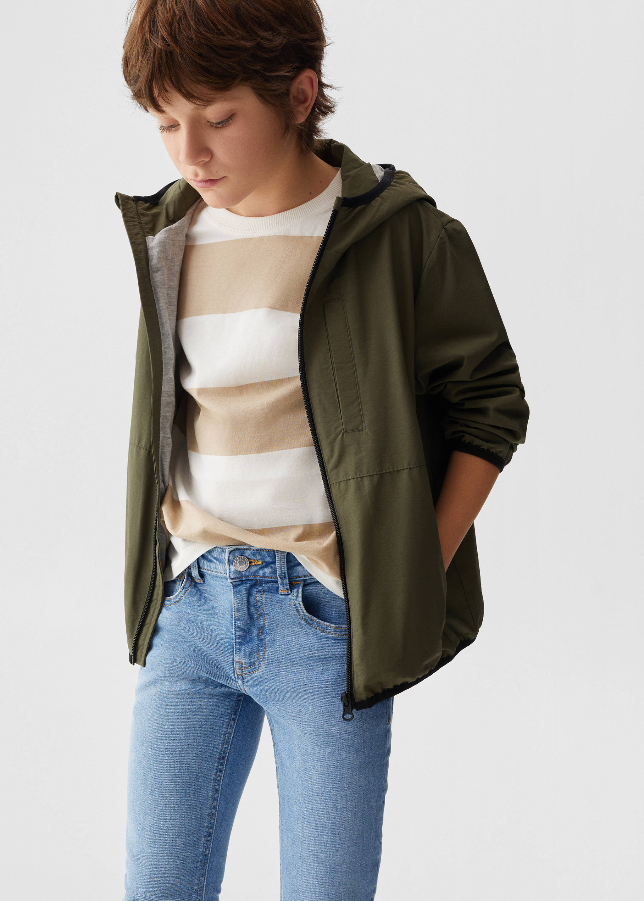 Jean skinny coton - Plan moyen