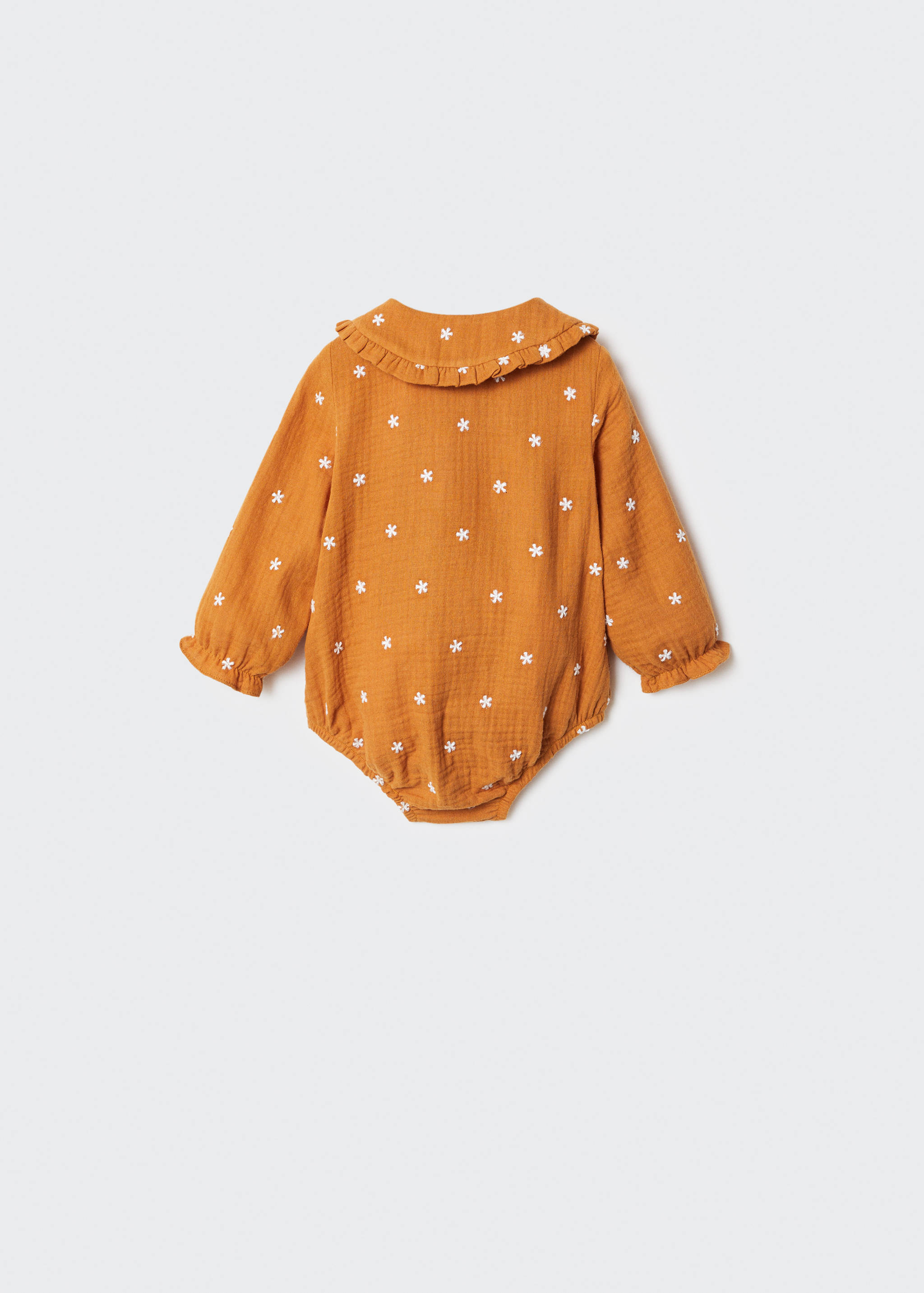 Рубашка-боди с хлопком - Обратная сторона изделия