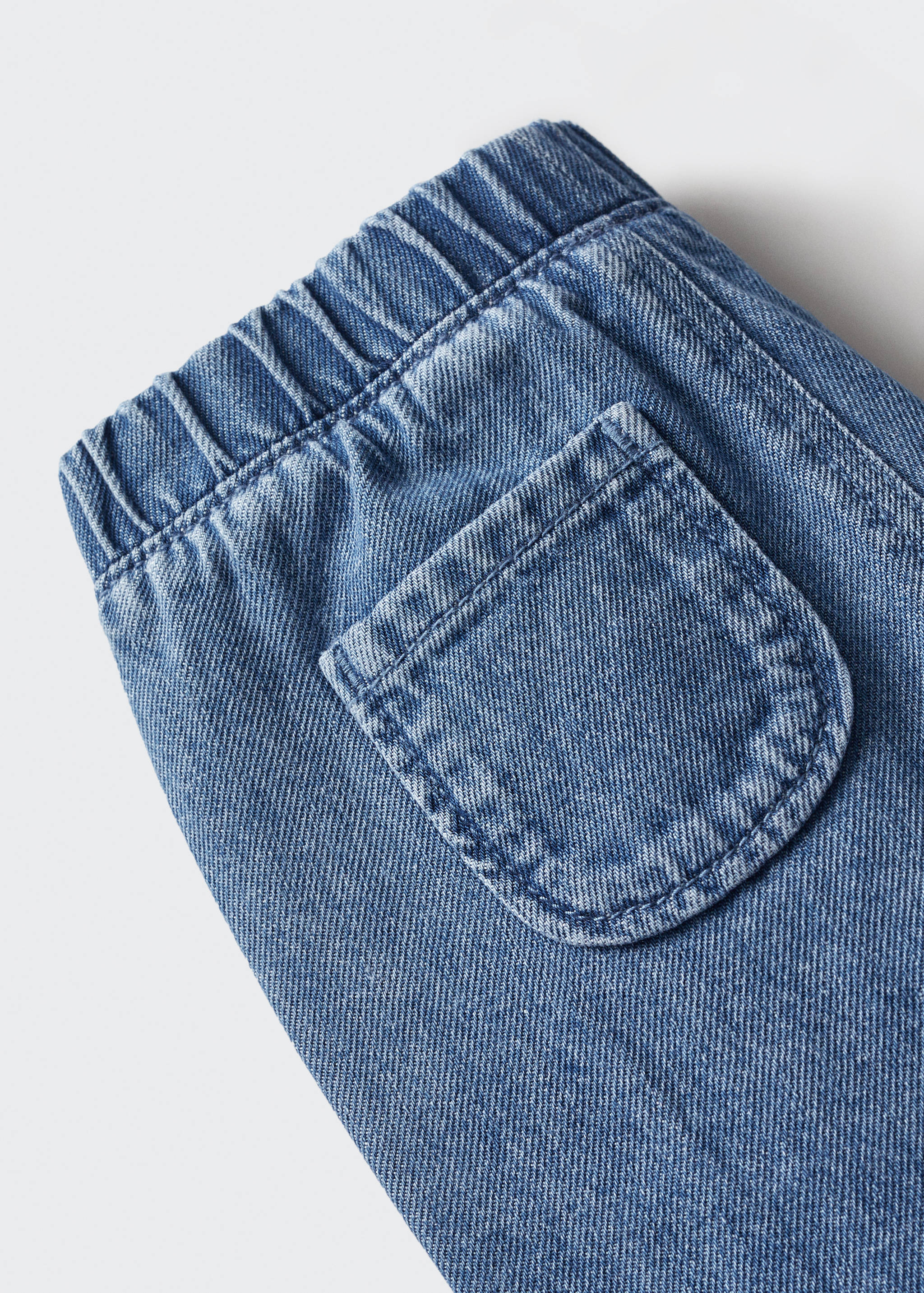 Drawstring waist jeans - Details of the article 0