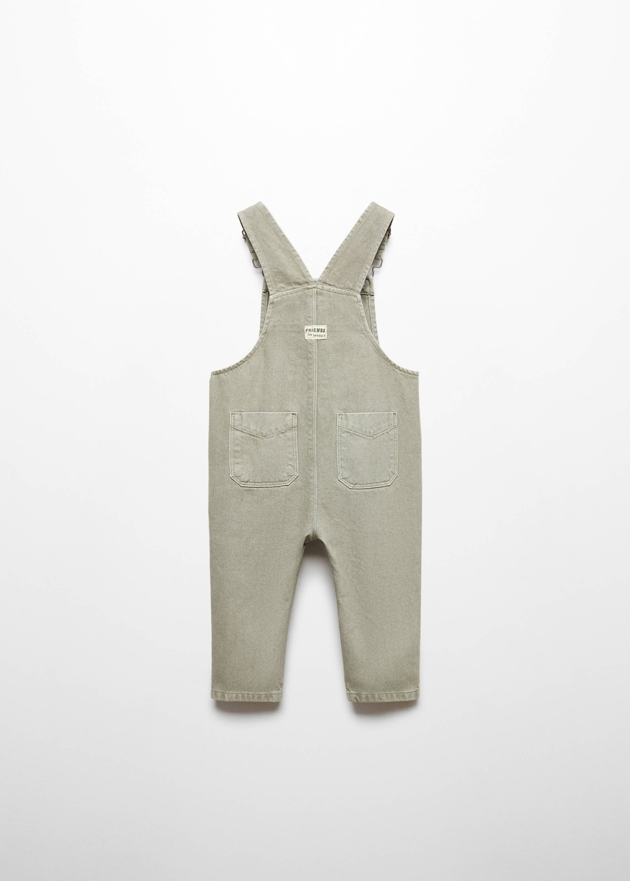 Cotton dungarees - Reverse of the article