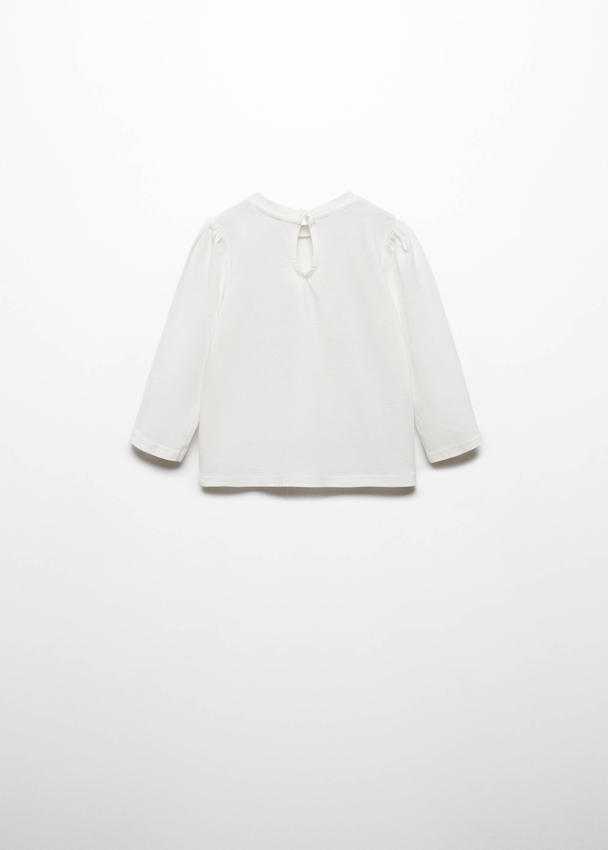 T-shirt manches longues imprimé - Verso de l’article
