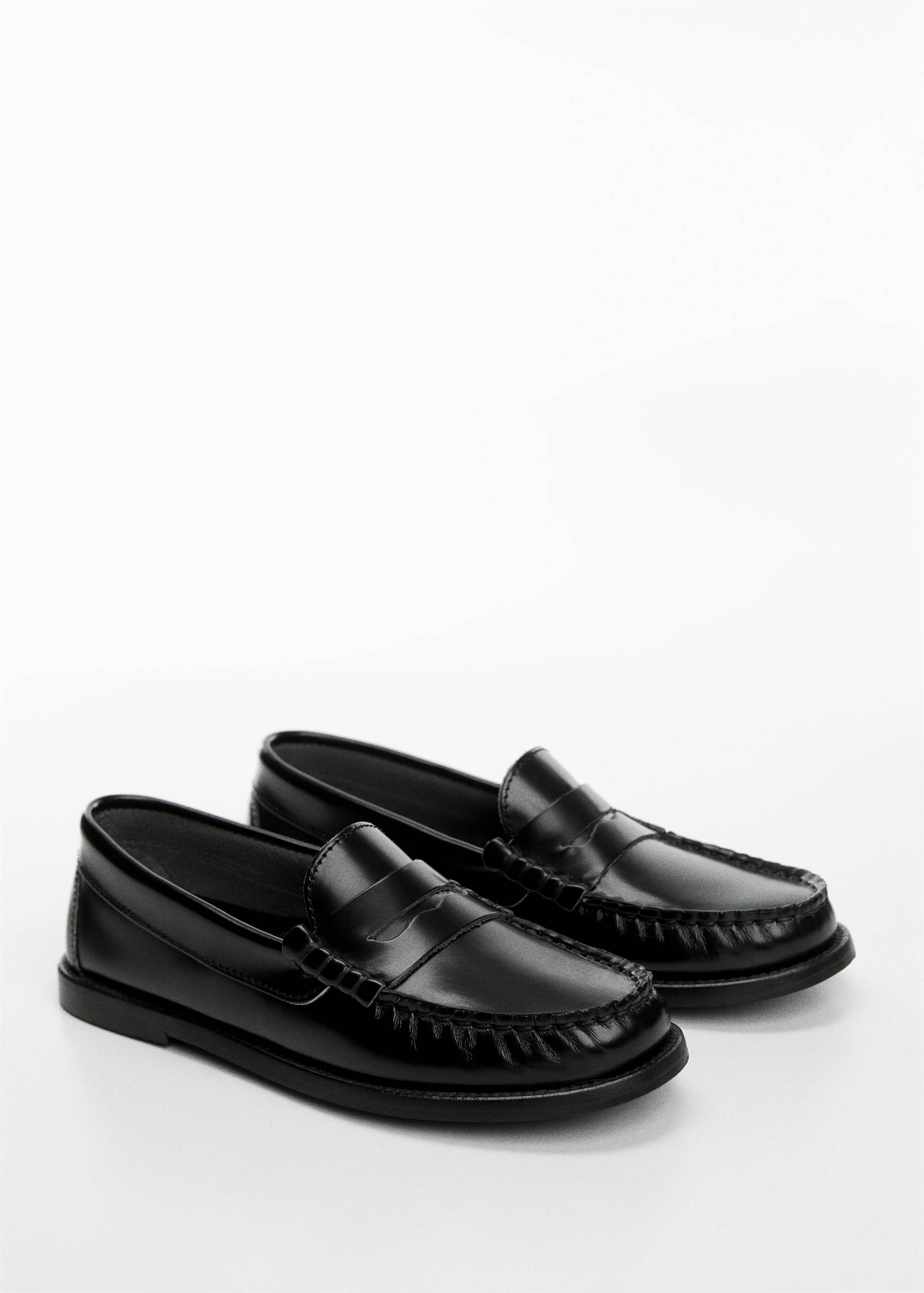 Leather loafers - Medium plane