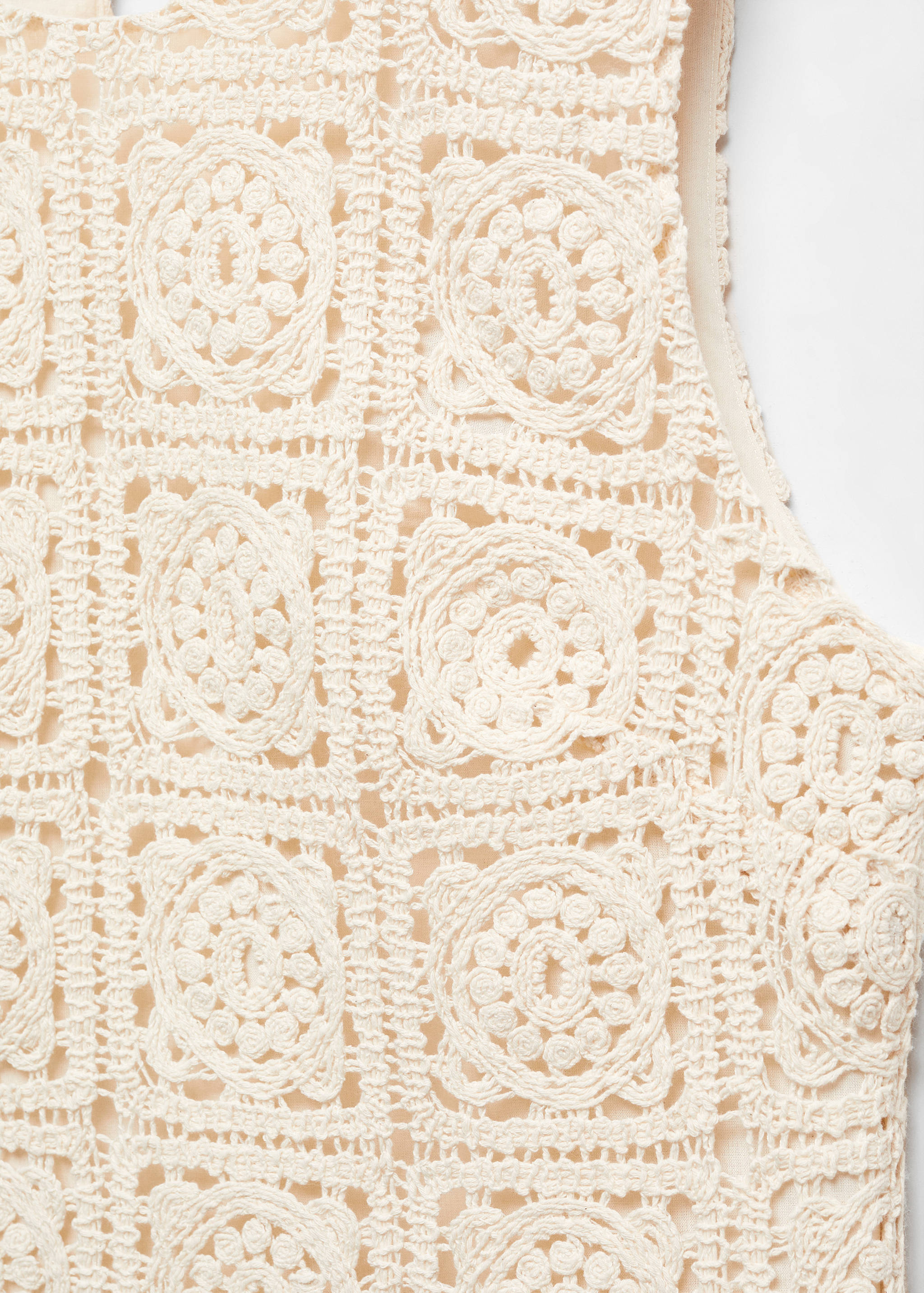 Crochet cotton dress - Details of the article 8