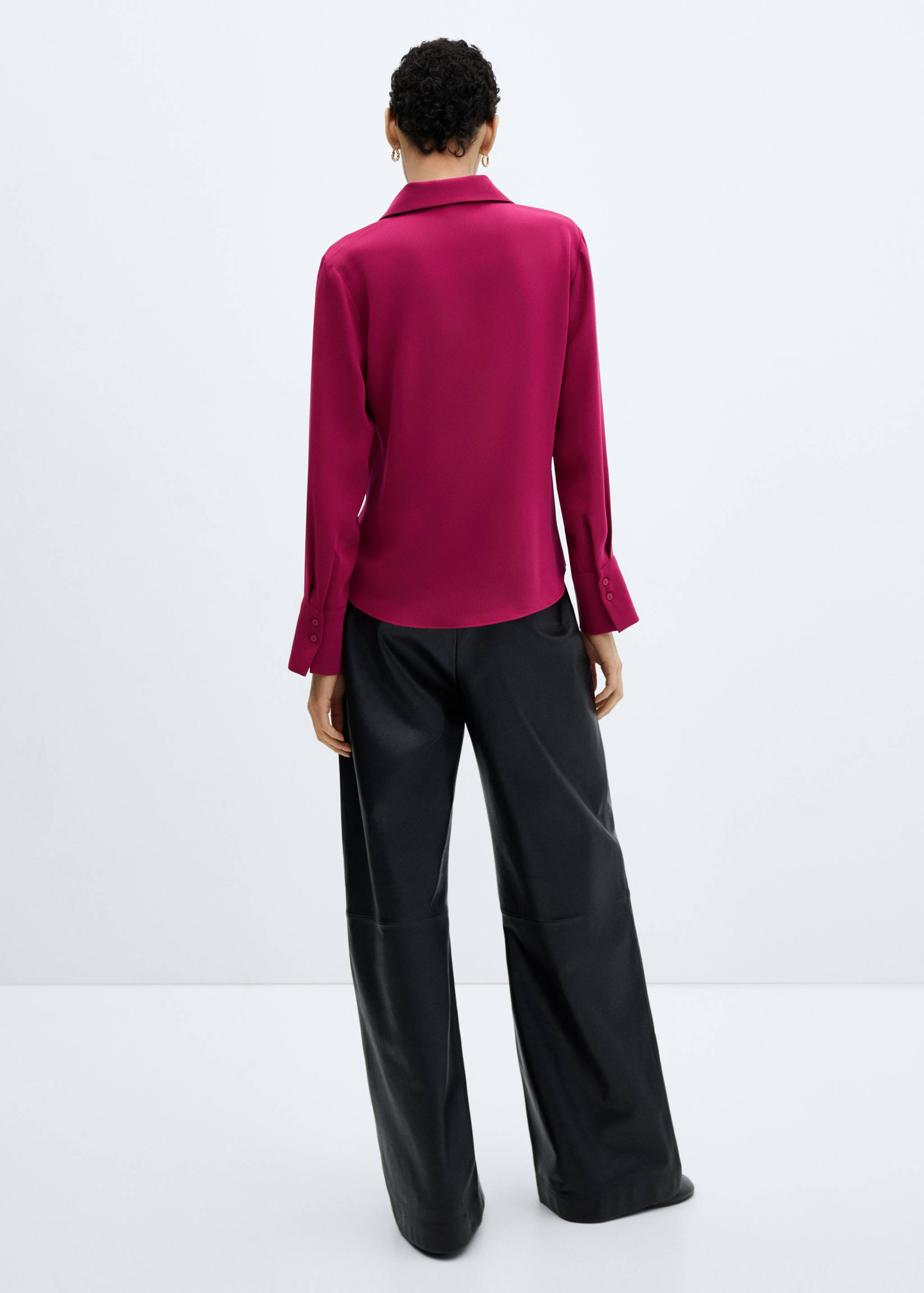 Chemise fluide détail coutures - Verso de l’article