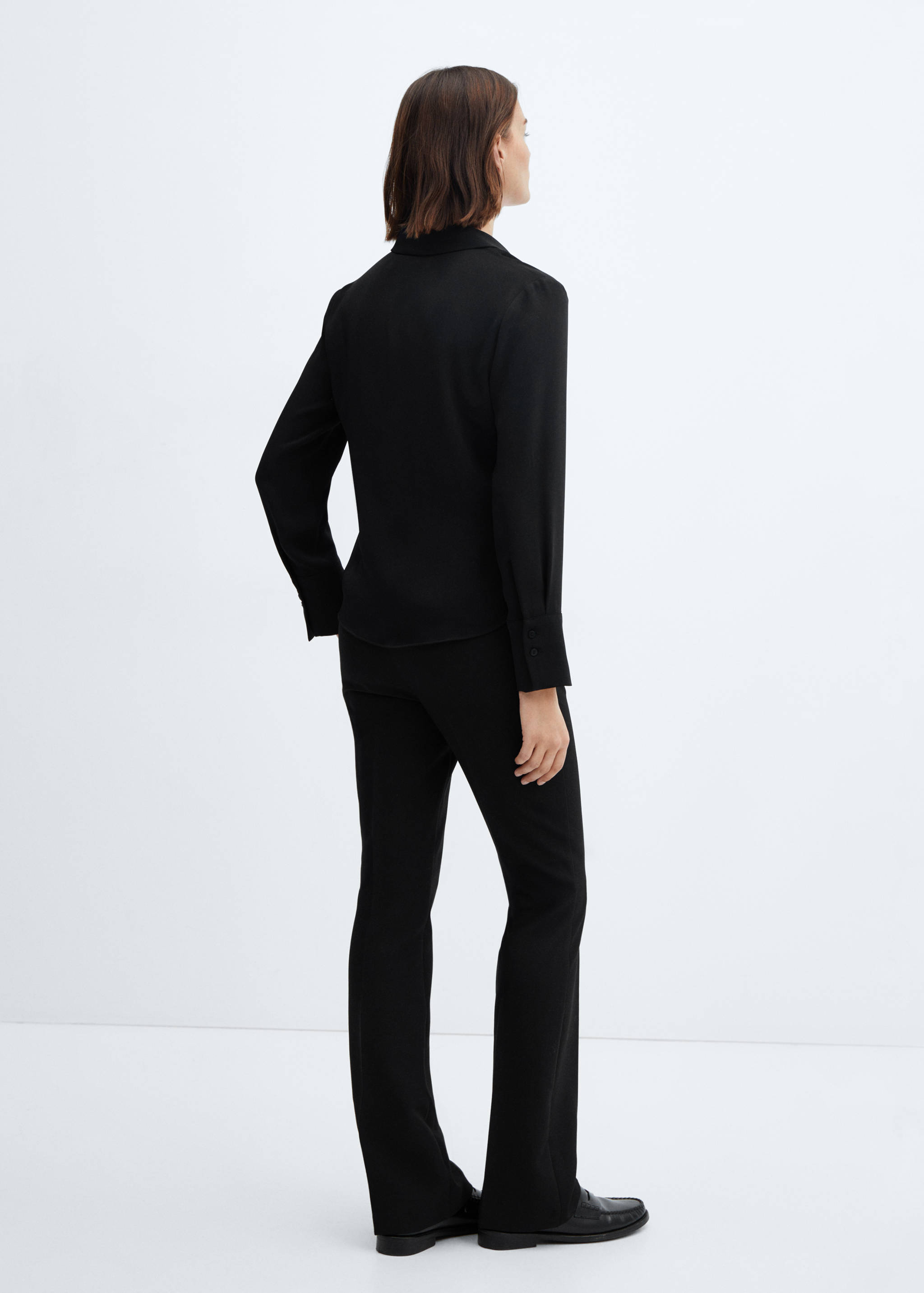 Chemise fluide détail coutures - Verso de l’article