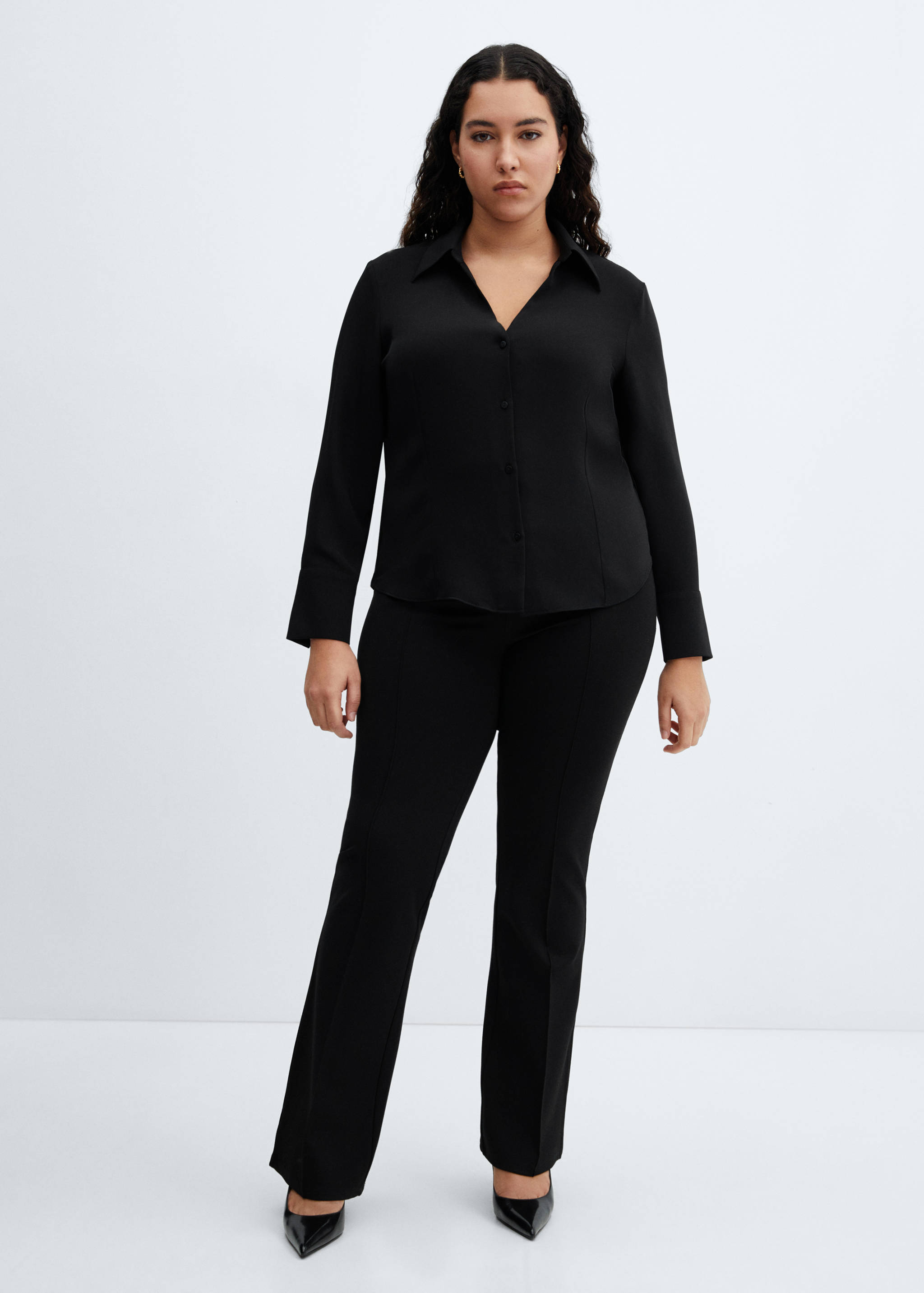 Chemise fluide détail coutures - Détail de l'article 3