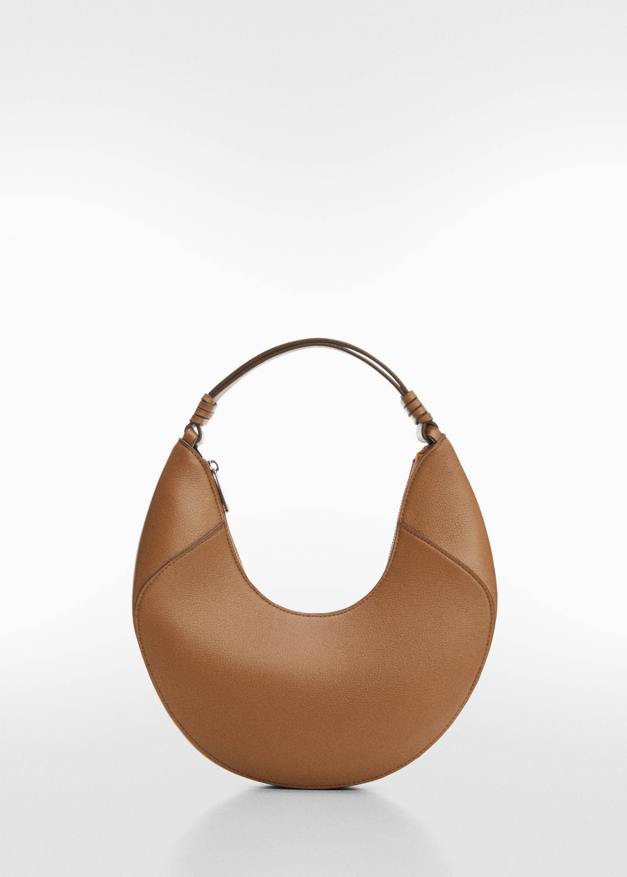 Faux-leather shoulder bag - Article without model