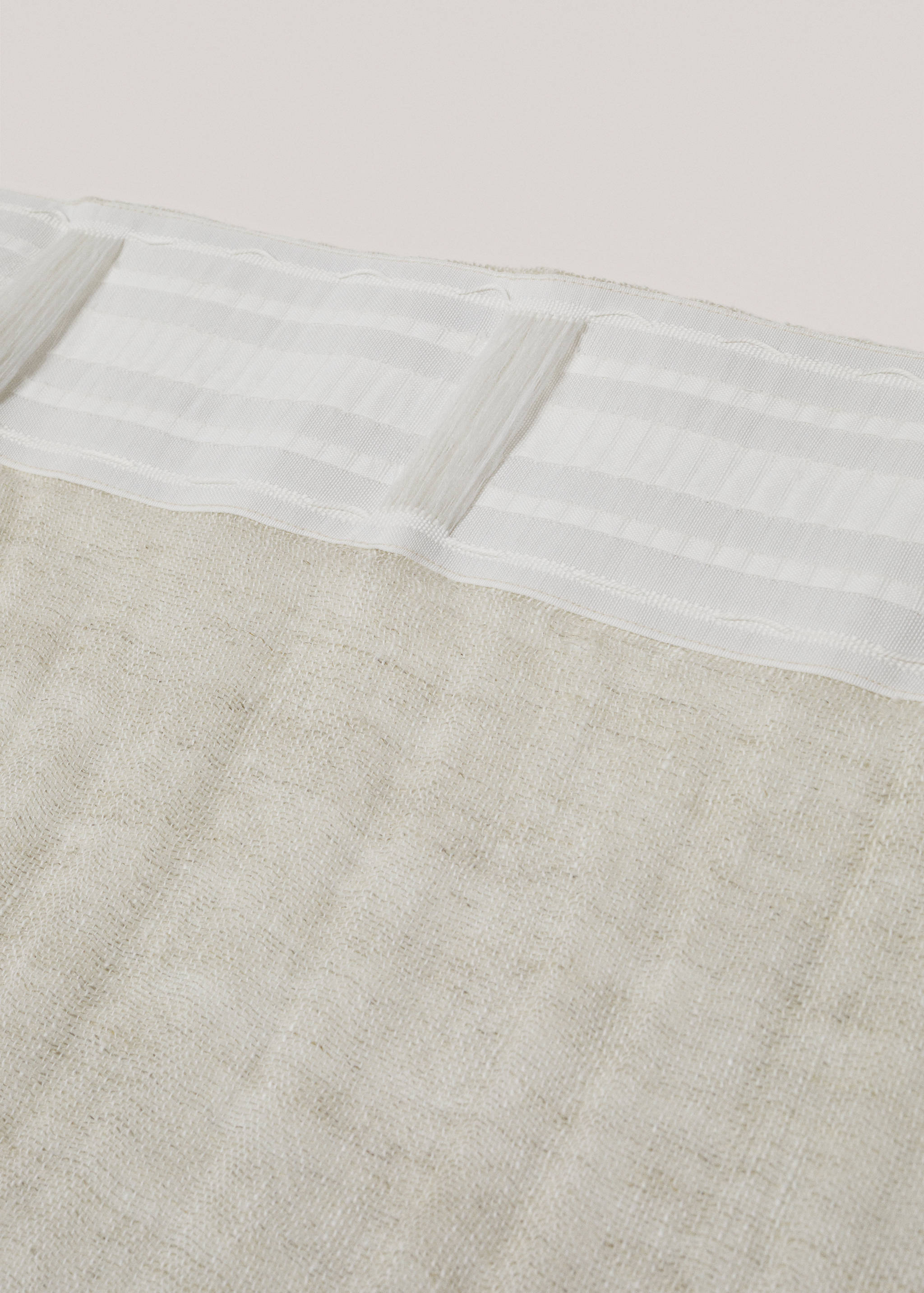 100% curtain linen 145x260cm - Medium plane