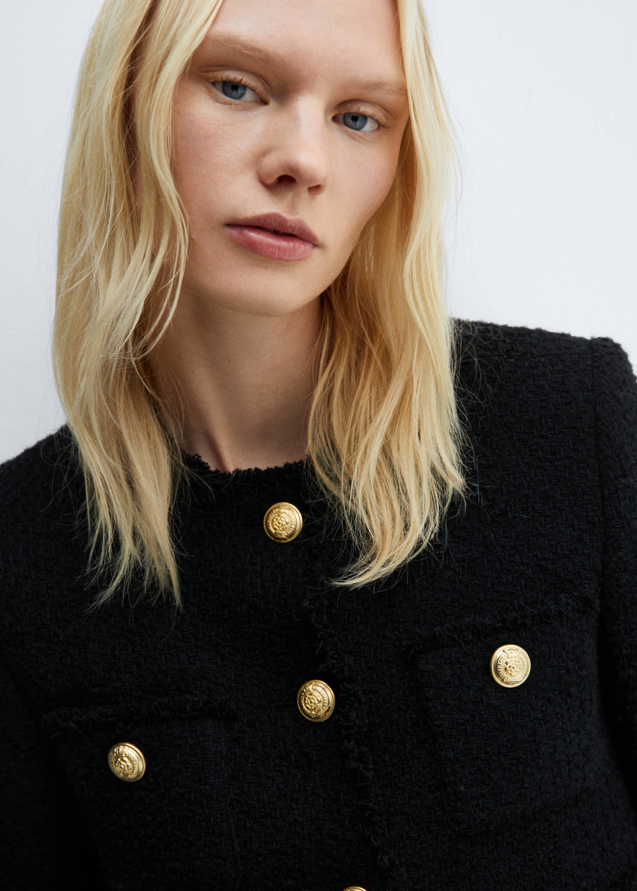 Veste en tweed à poches - Détail de l'article 1