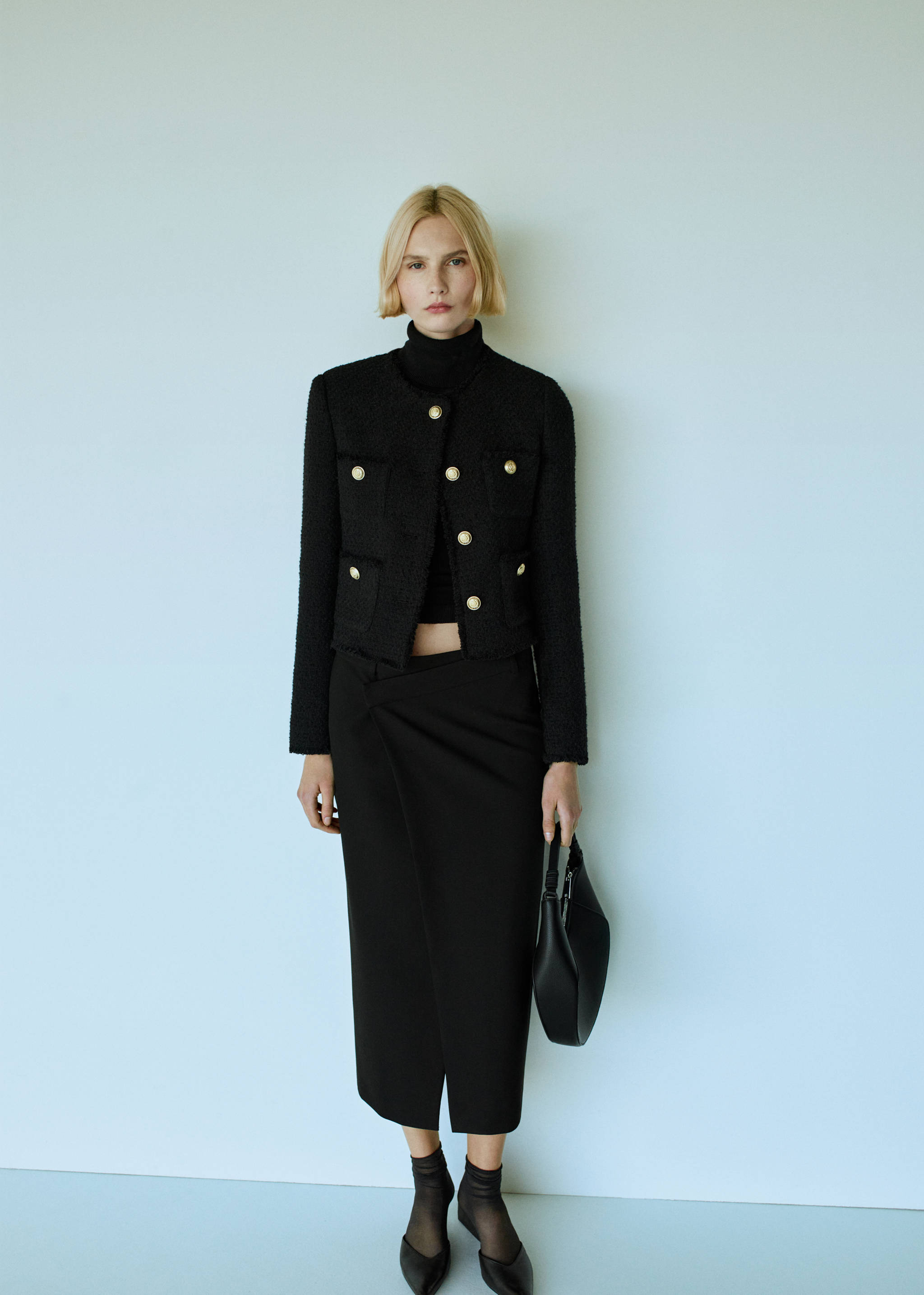 Veste en tweed à poches - Détail de l'article 7