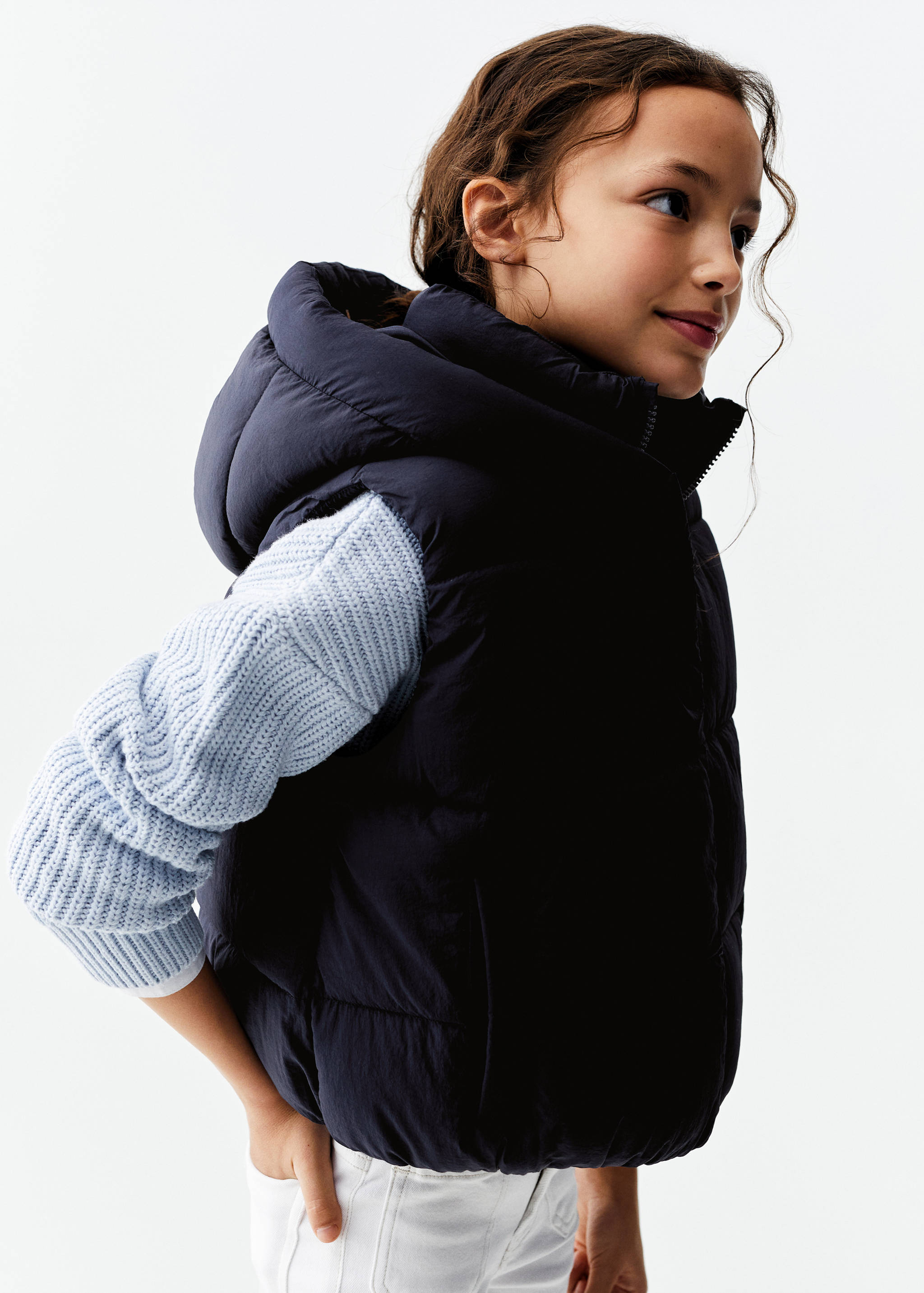 Gilet matelassé à capuche - Détail de l'article 1
