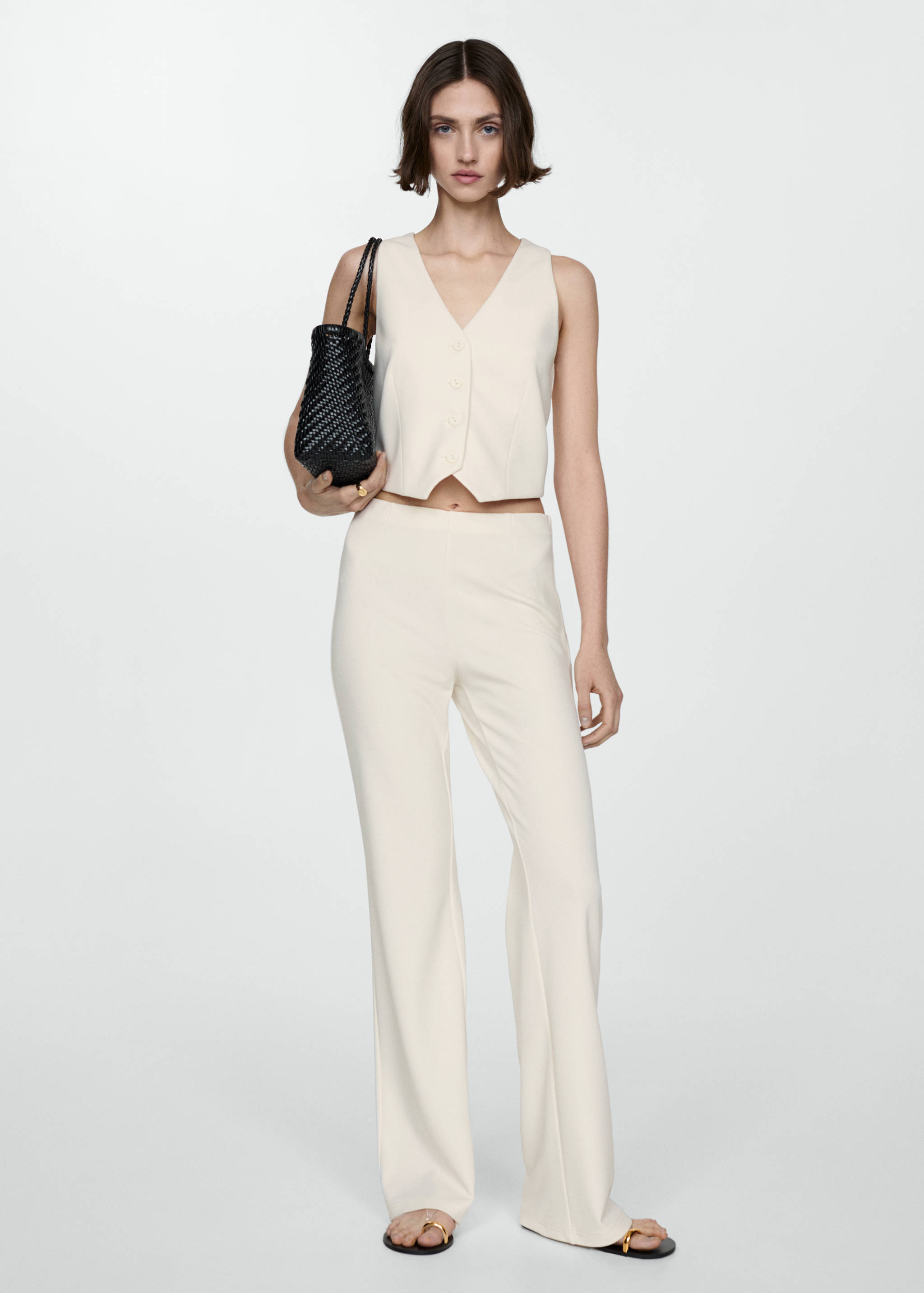 Suit vest with buttons - General plane