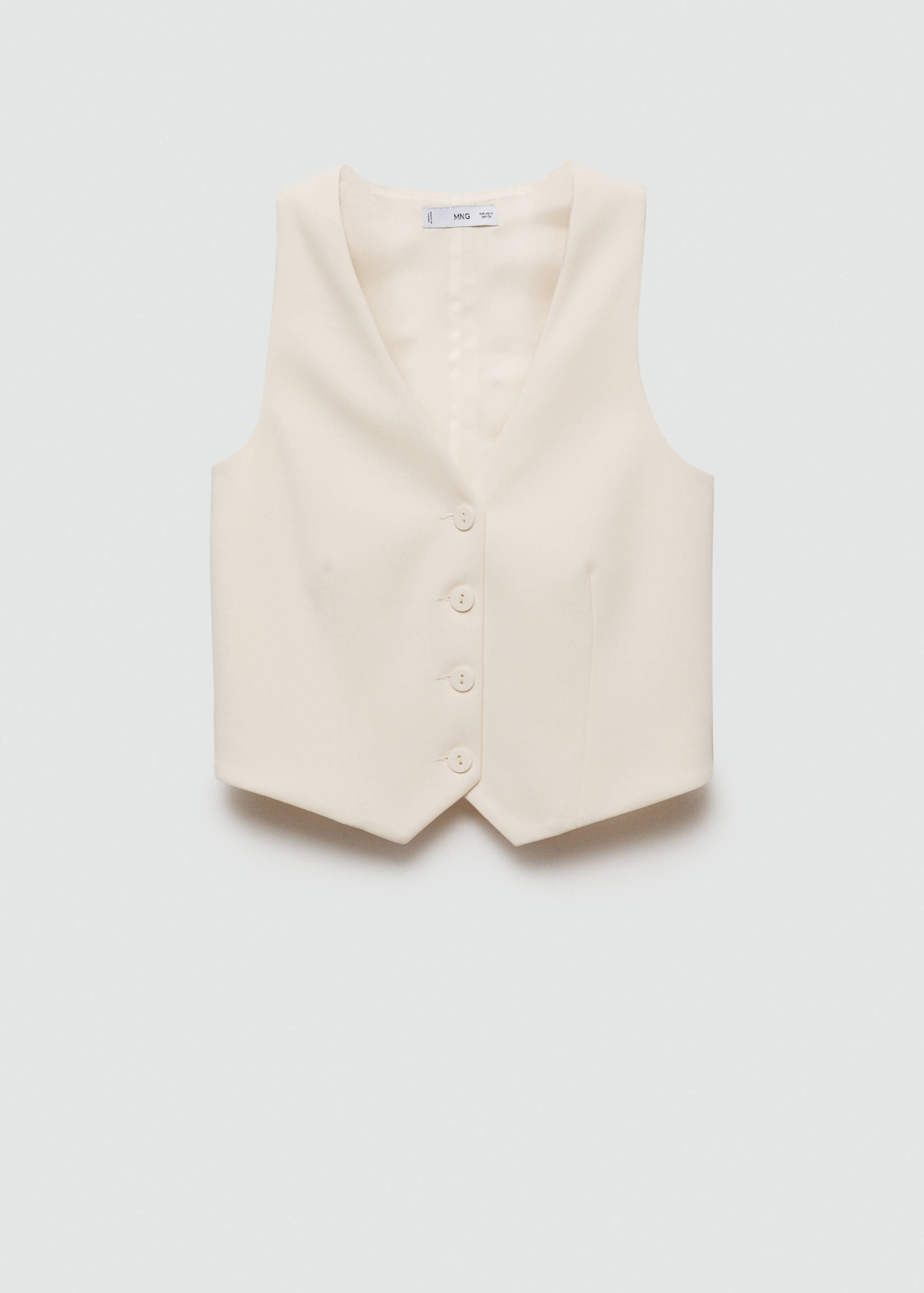 Suit vest with buttons - Article without model