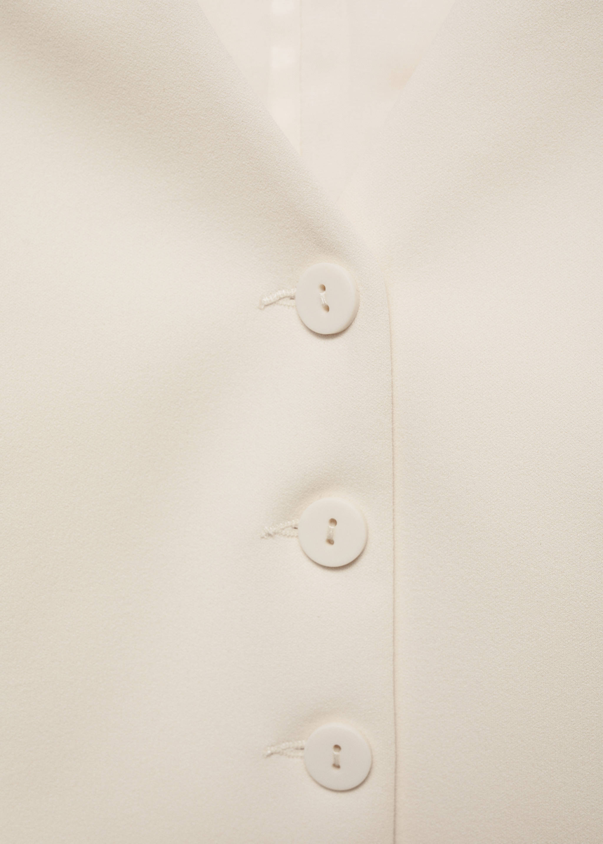Suit vest with buttons - Details of the article 8