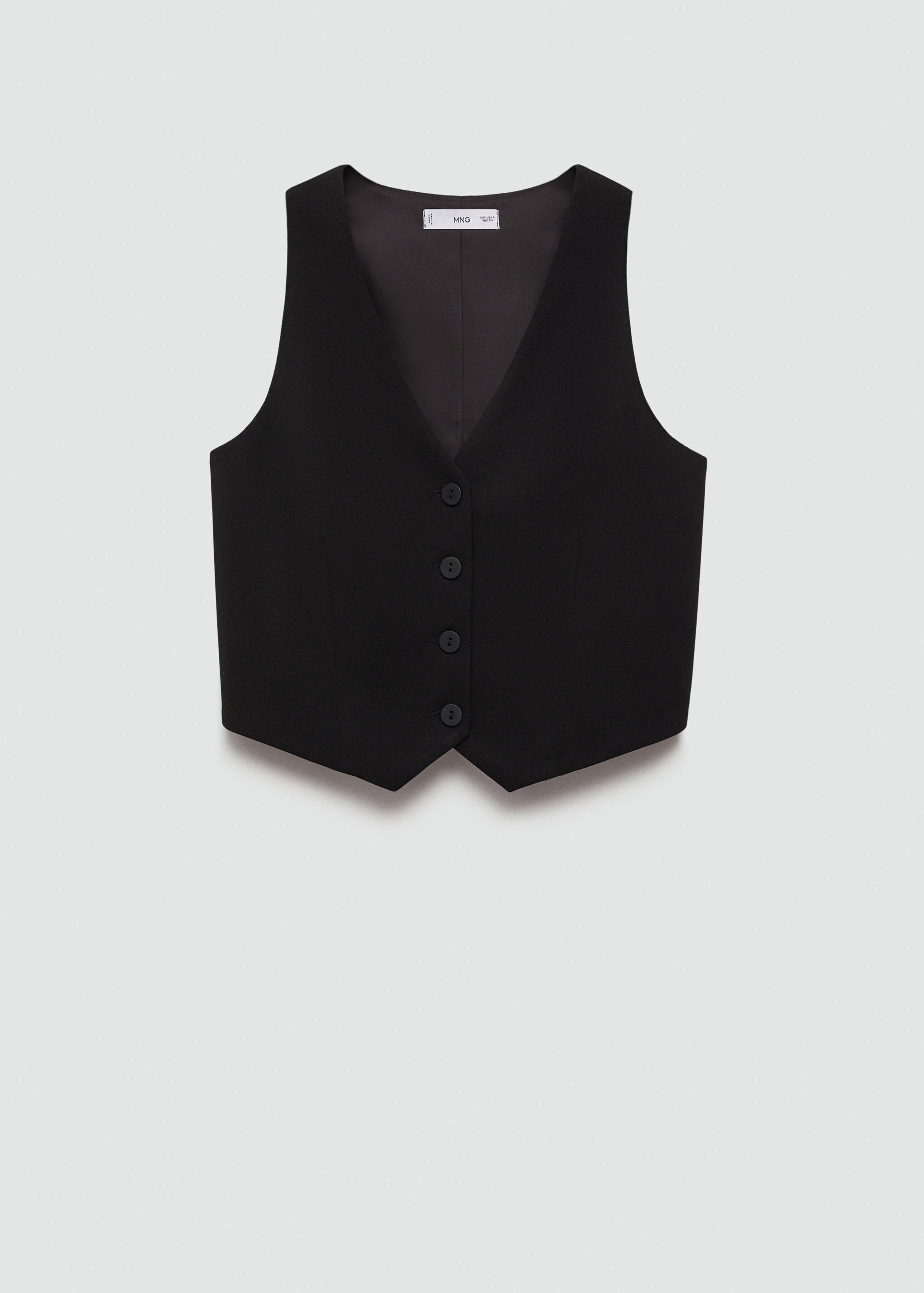 Suit vest with buttons - Article without model