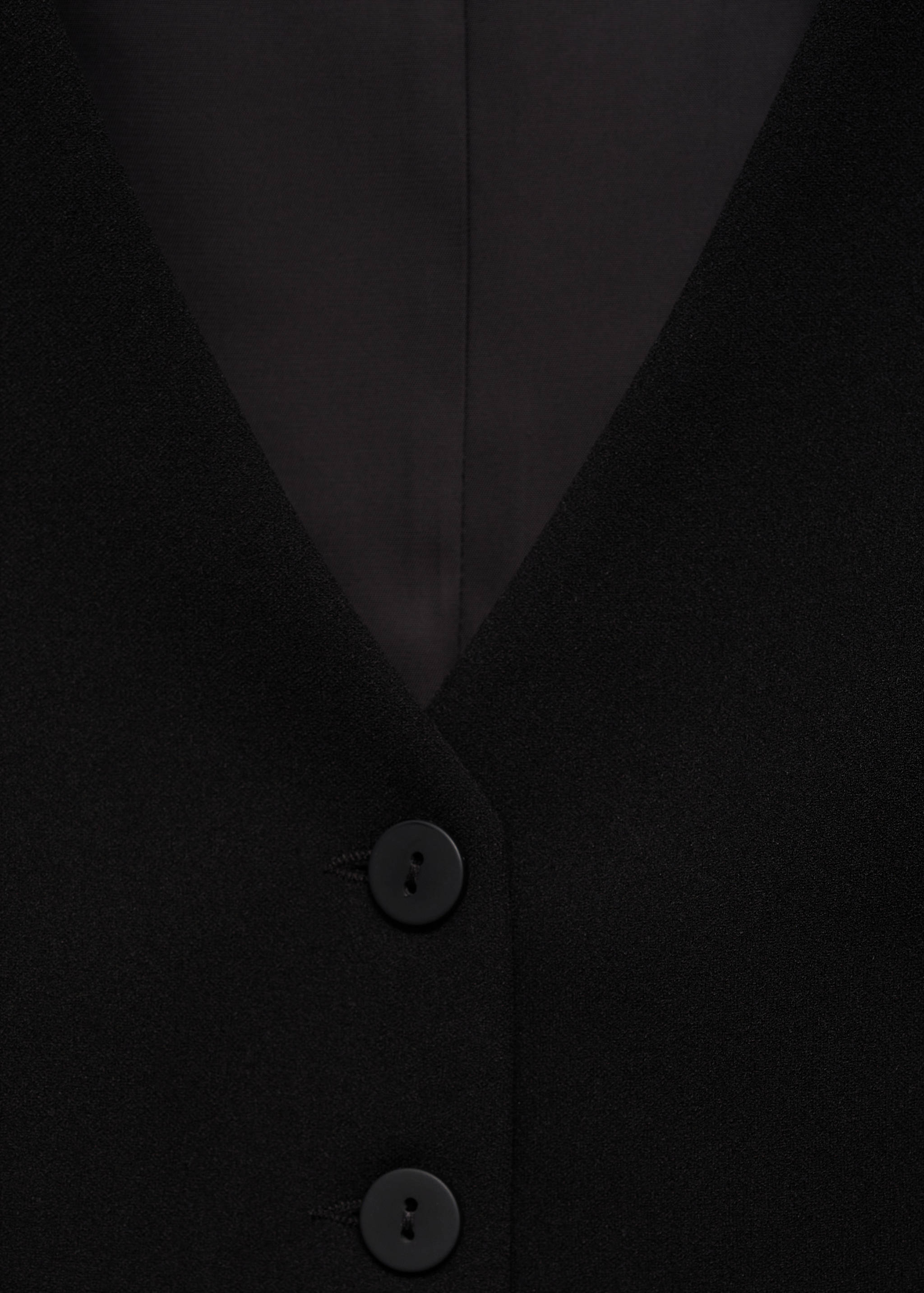 Suit vest with buttons - Details of the article 8