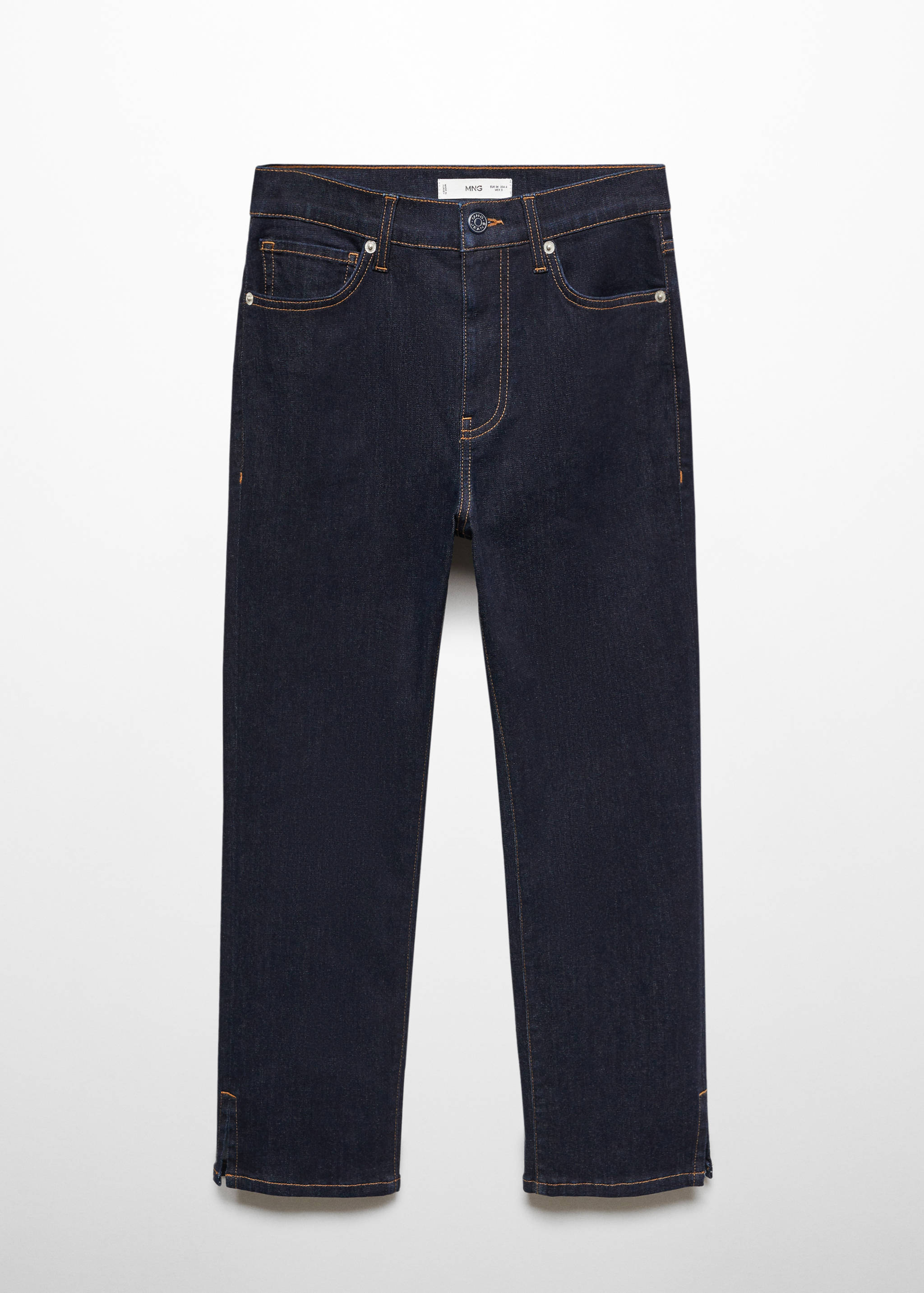 Side opening capri jeans - Article without model