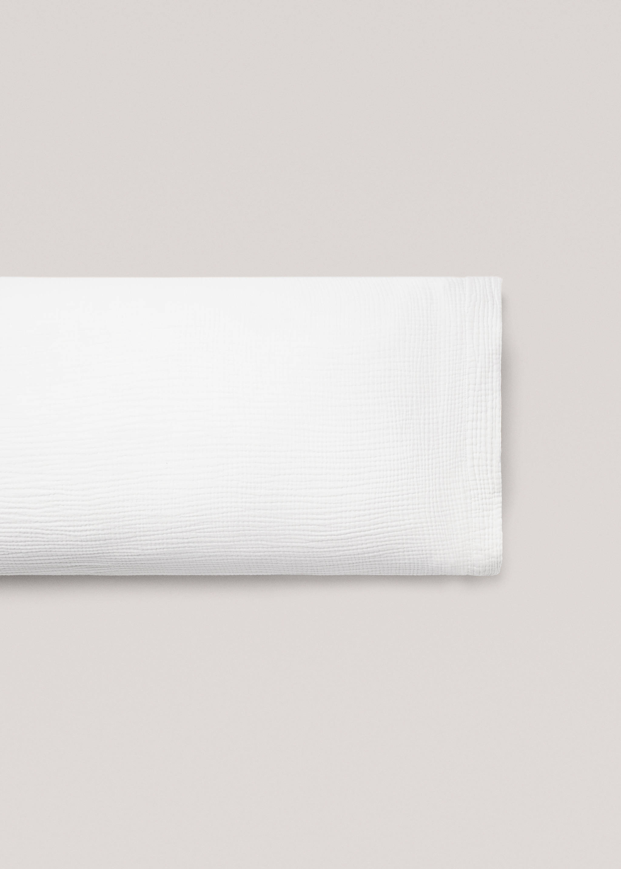 Kopfkissenbezug aus Baumwoll-Gaze 45 x 110 cm - Artikel ohne Model