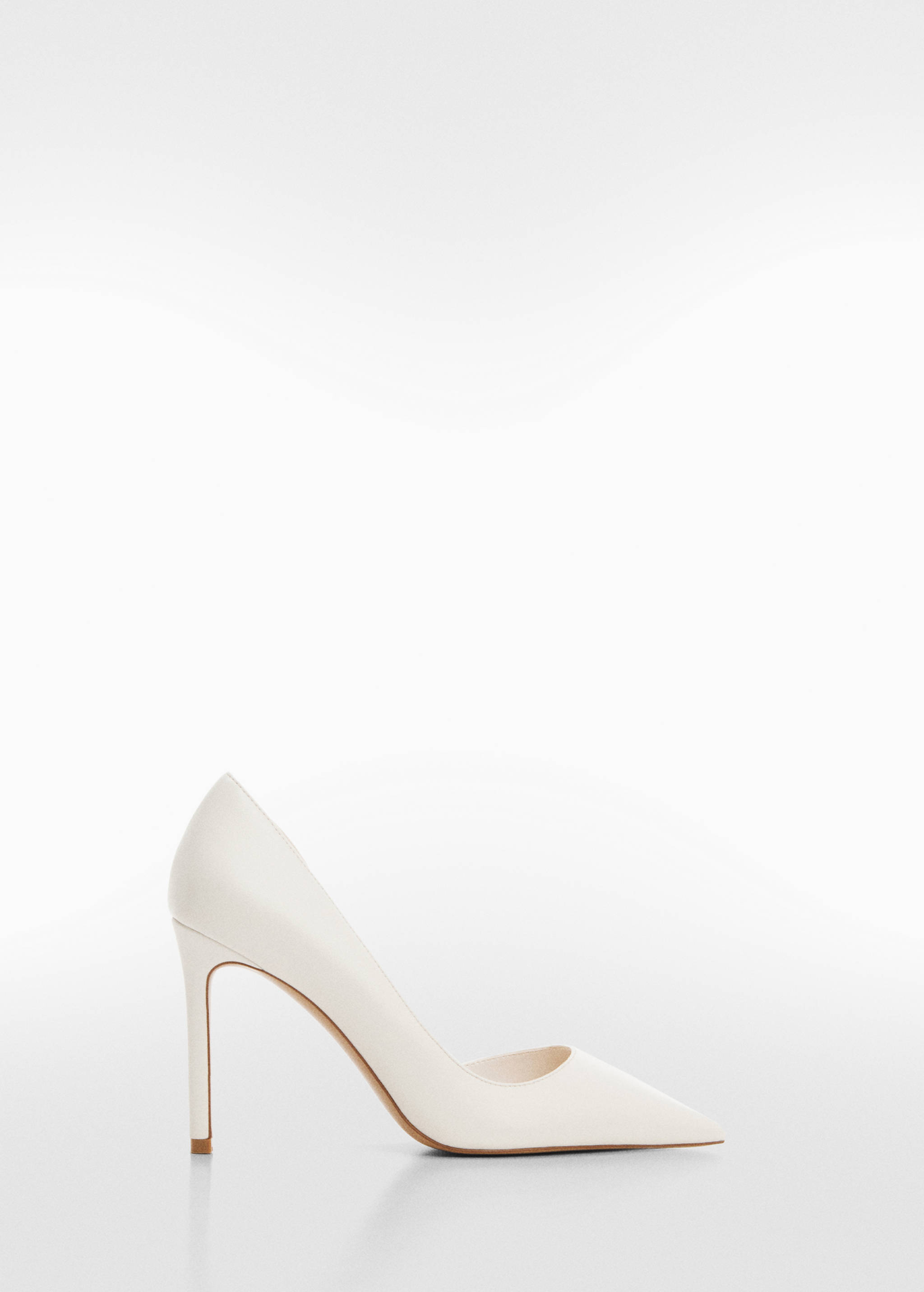 Sko asymmetrisk klack - Artikel utan modell