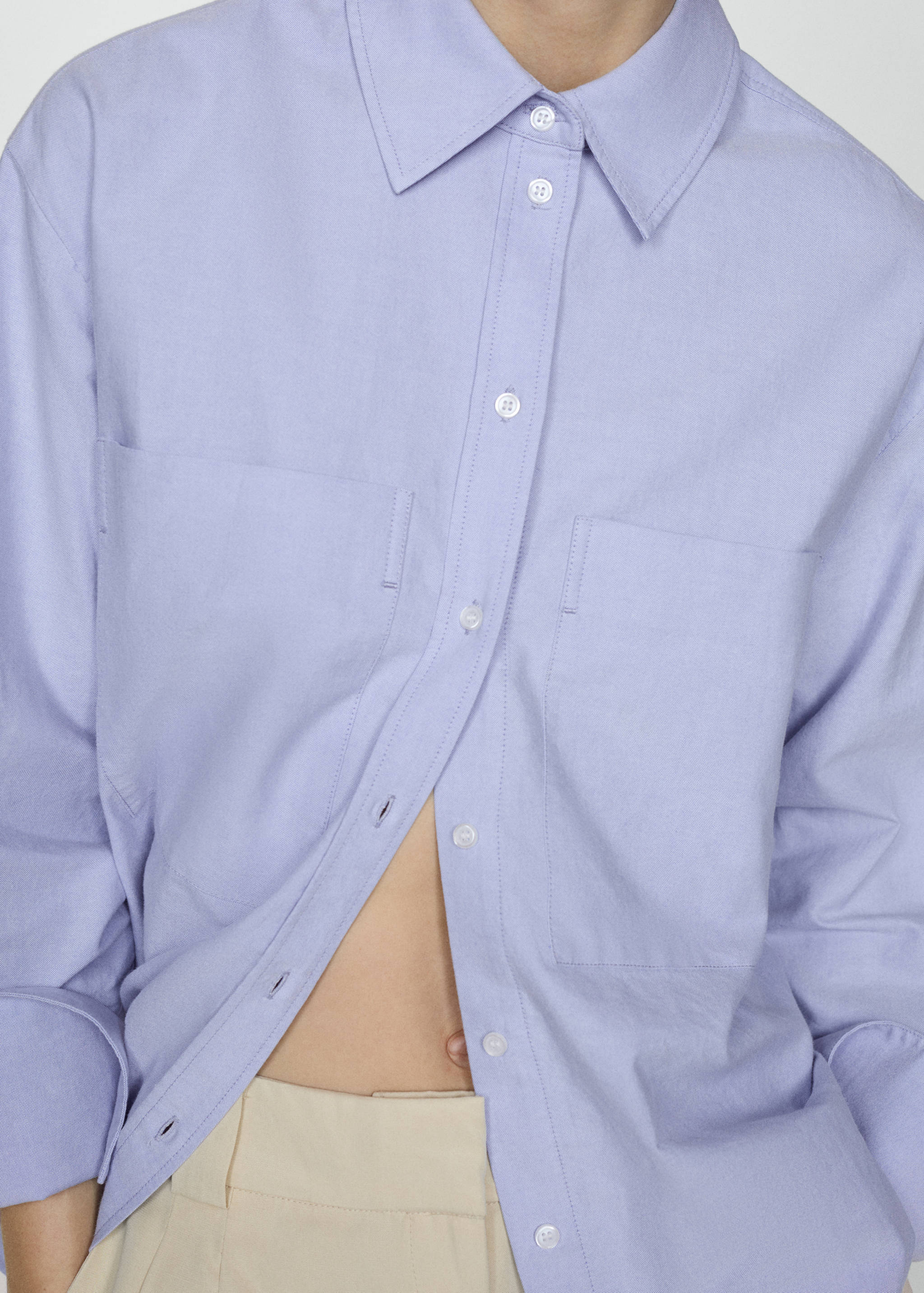 Chemise en coton avec poches - Détail de l'article 6