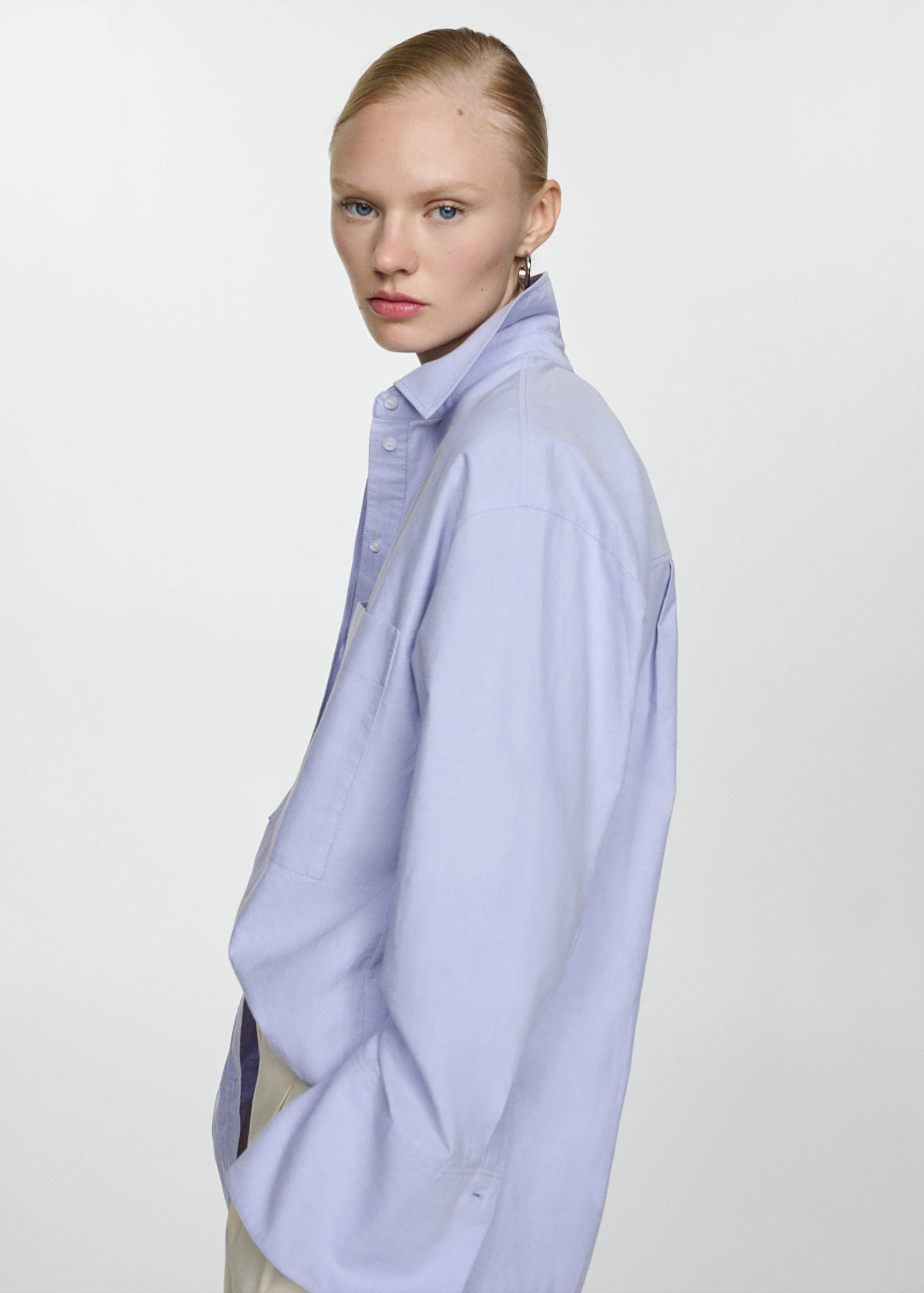 Chemise en coton avec poches - Détail de l'article 2