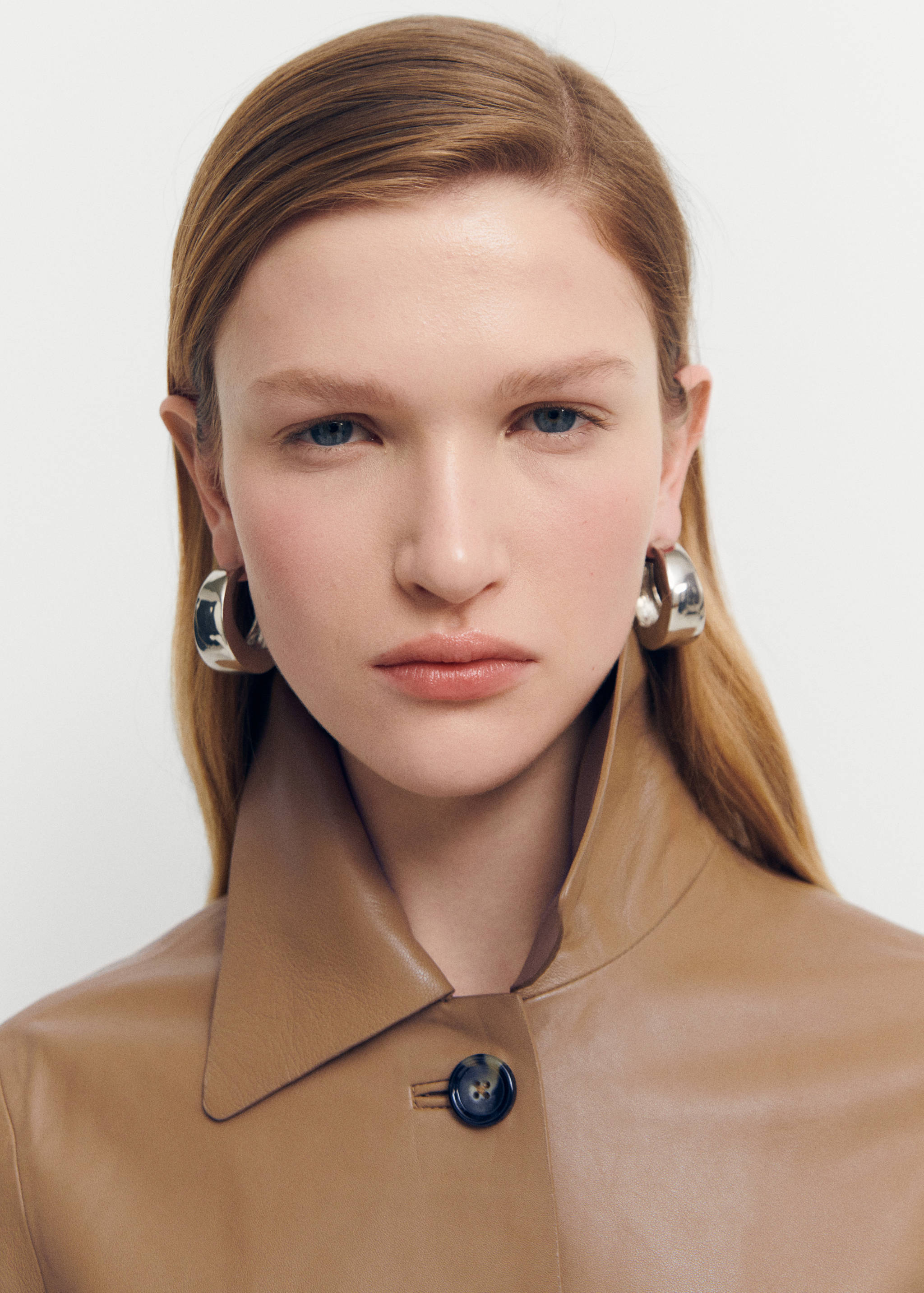 Veste 100 % cuir boutons - Détail de l'article 1