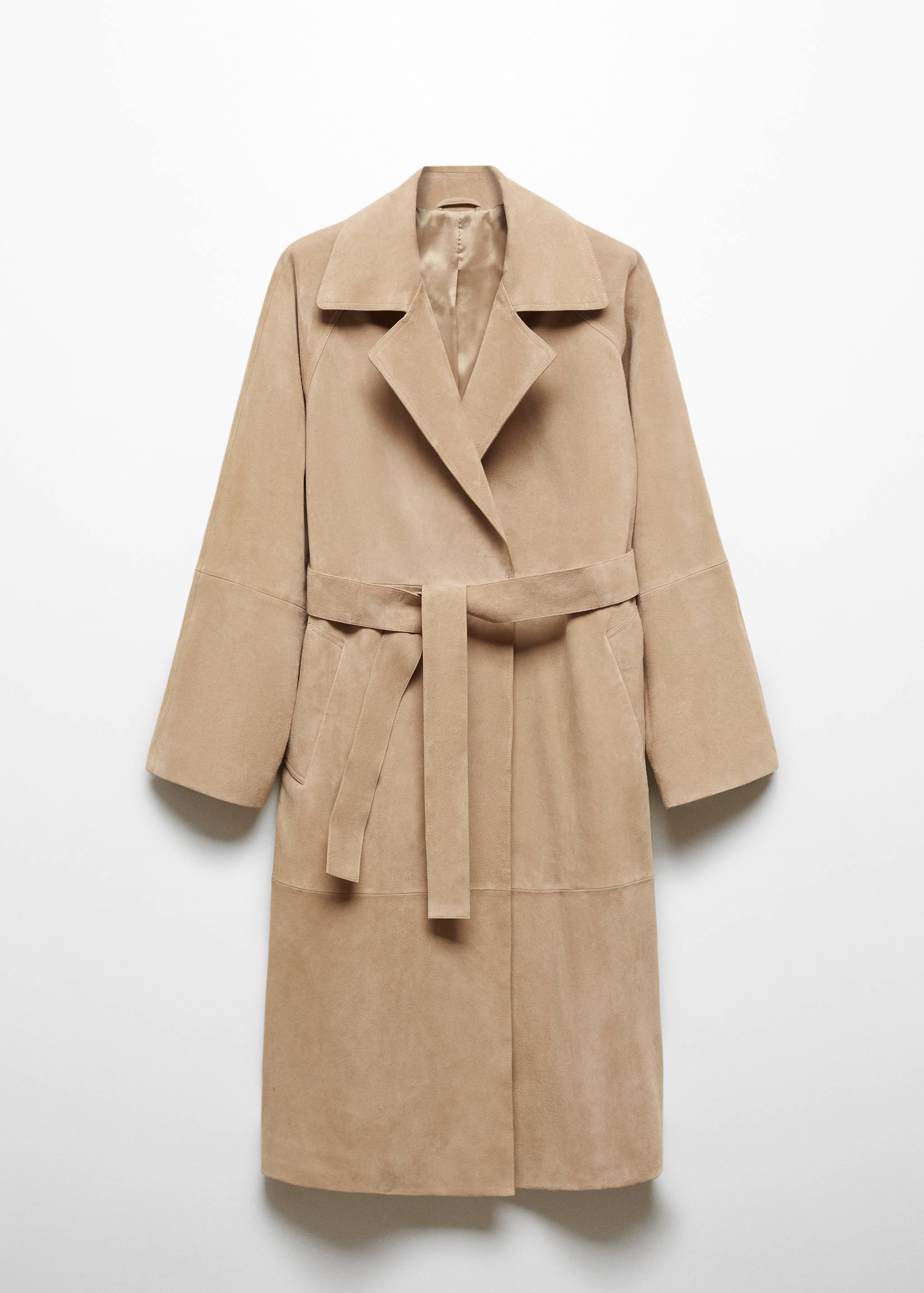 Тренч 100% замша - Изделие без модели