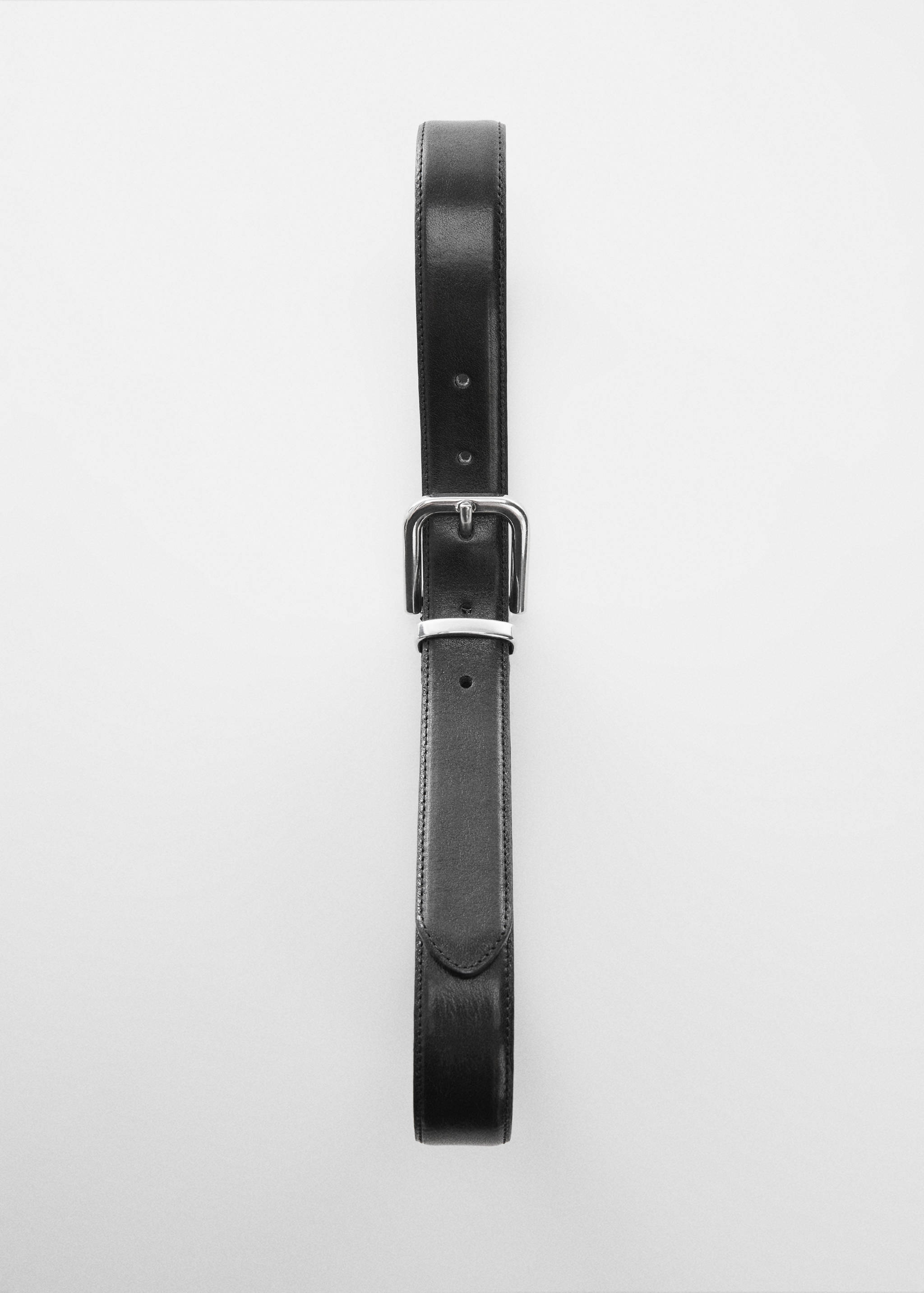 Buckle leather belt - Details of the article 1