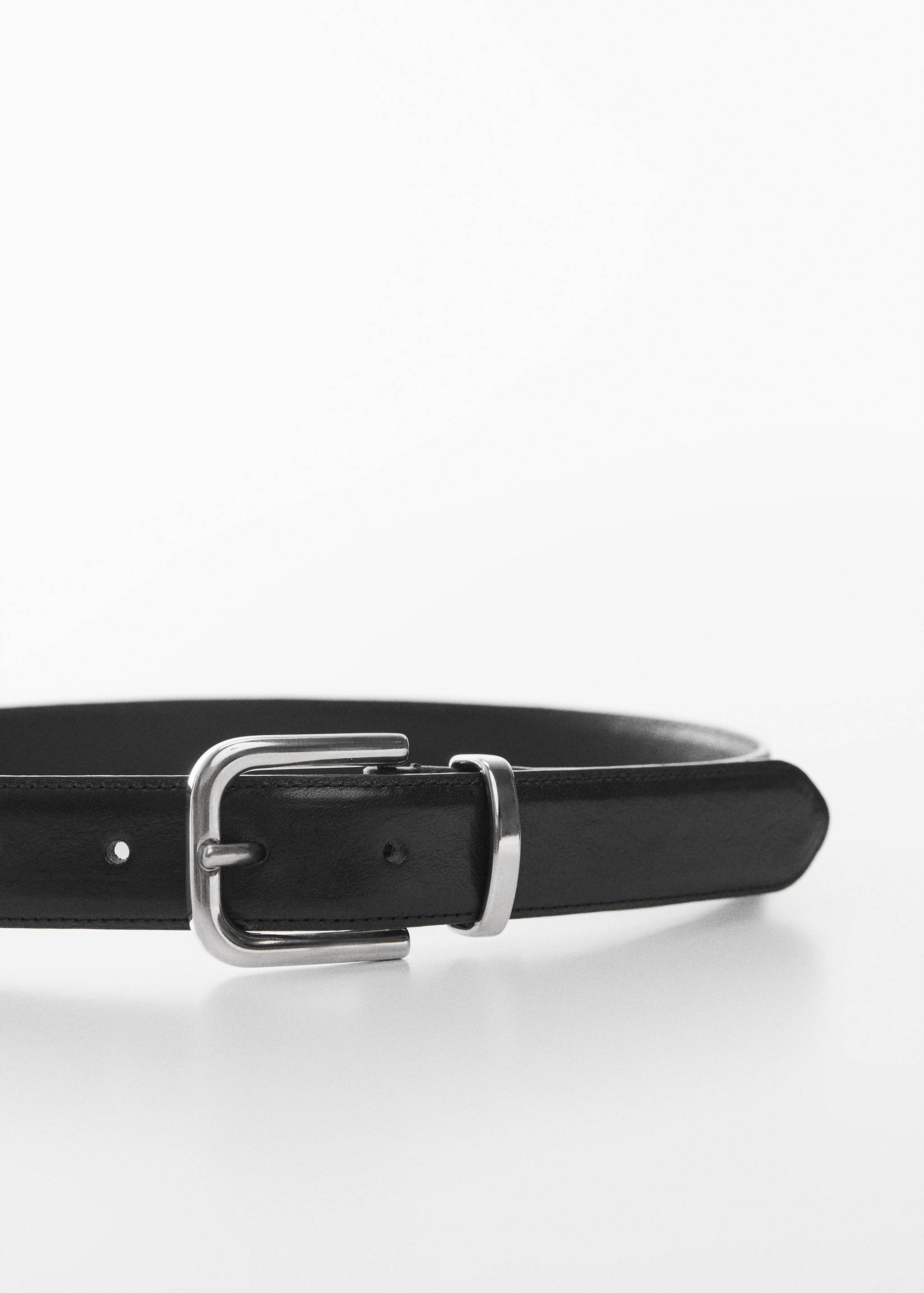 Buckle leather belt - Details of the article 2