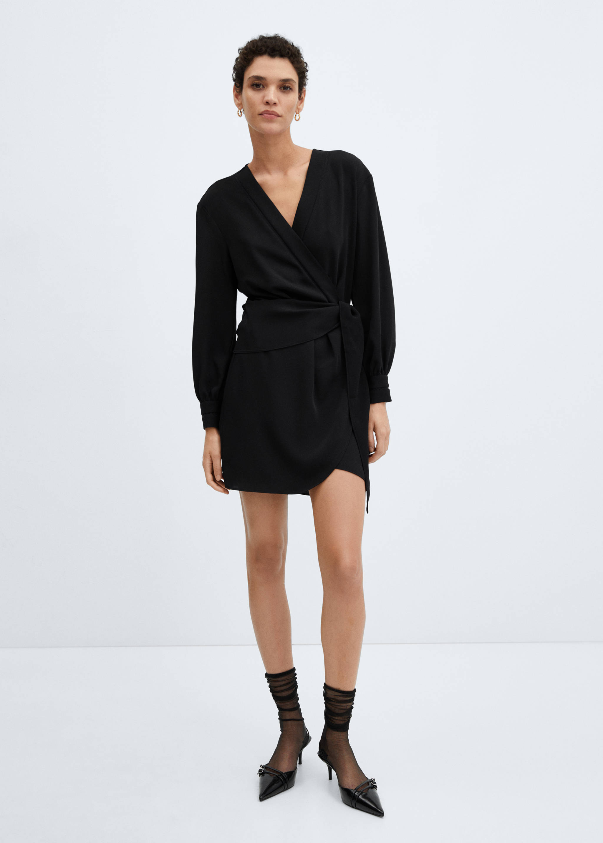 Bow wrap dress - General plane