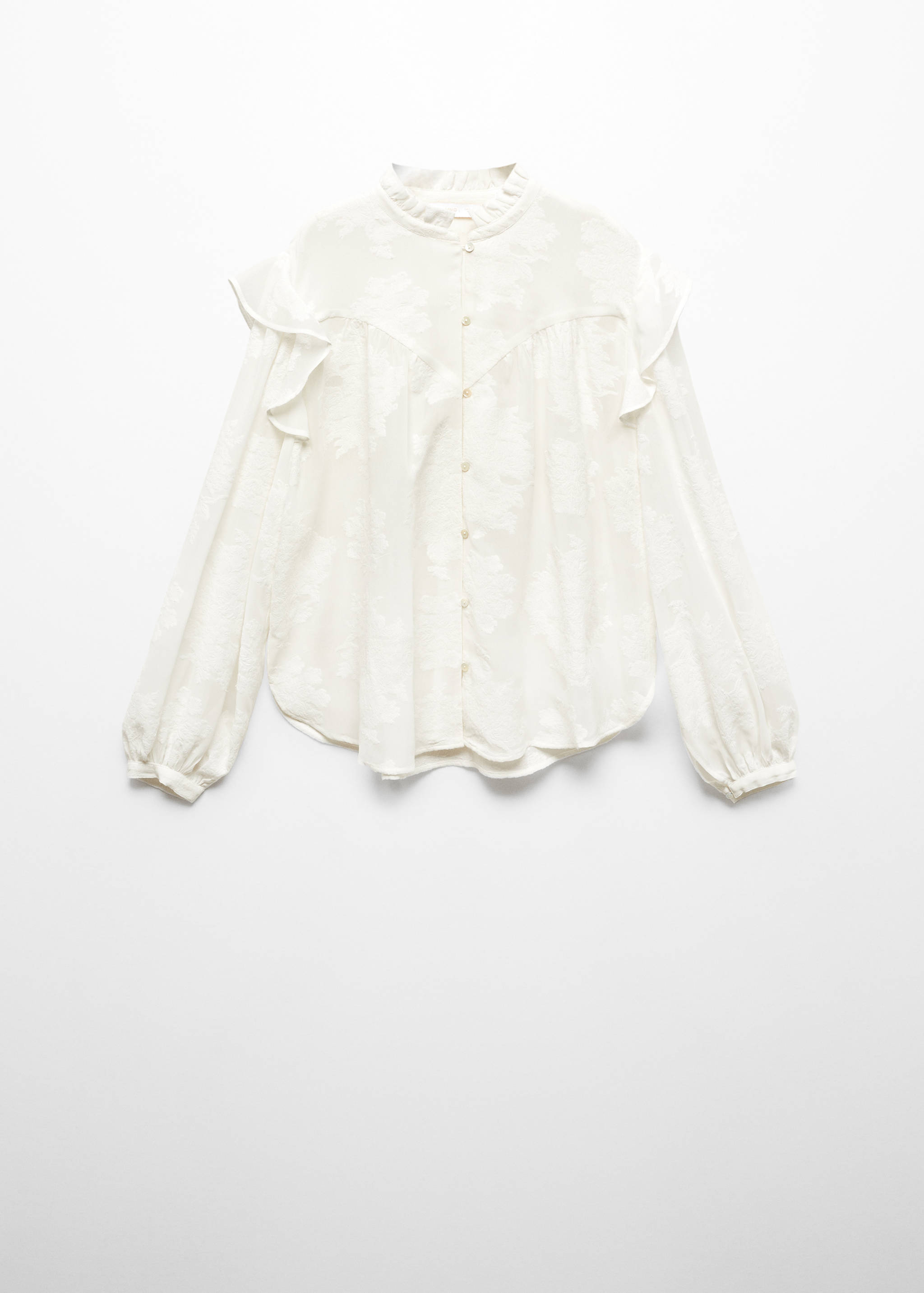 Floral embroidery blouse - Article without model